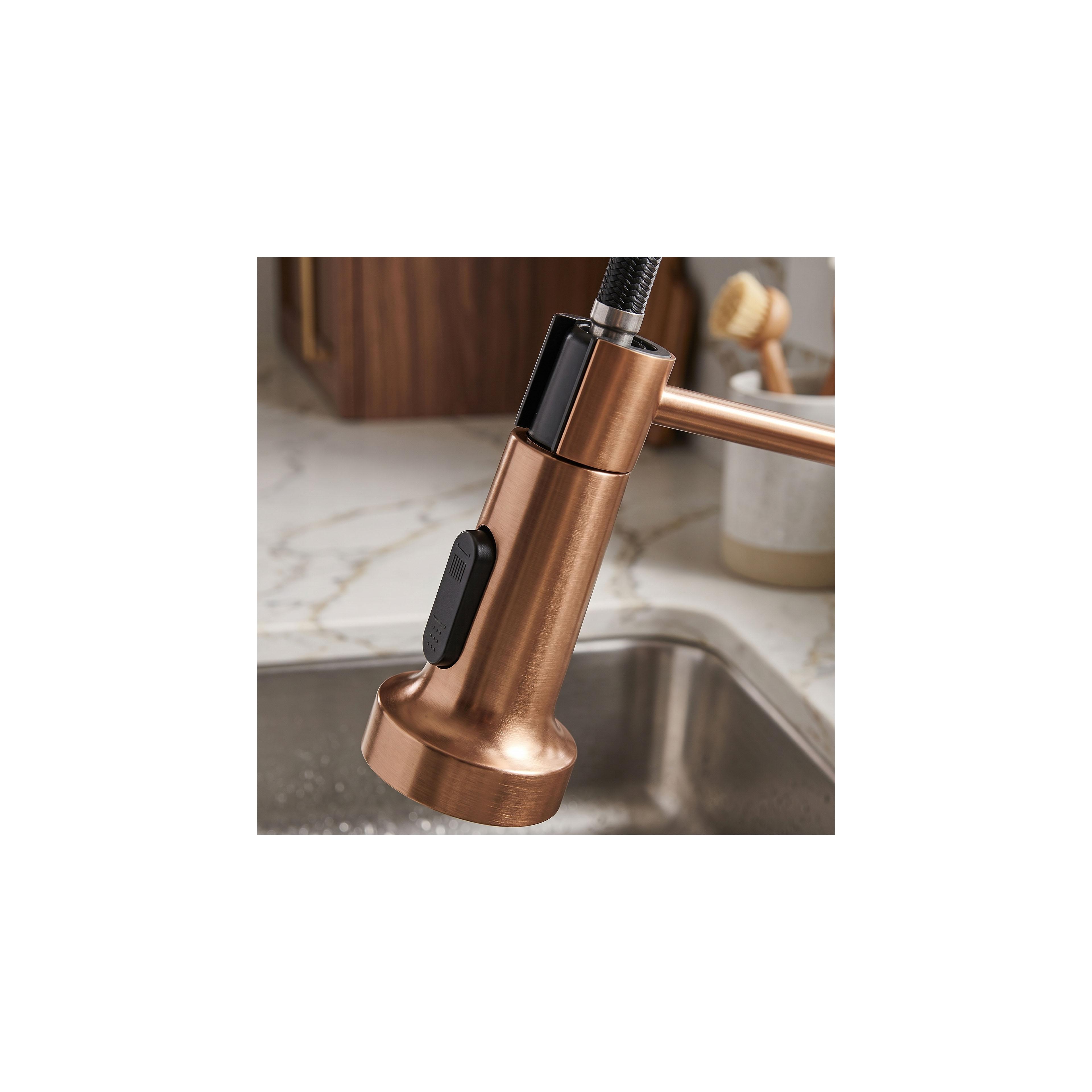 Luftauslass mit Perlator für Küchenarmatur REA Colin Brush Copper