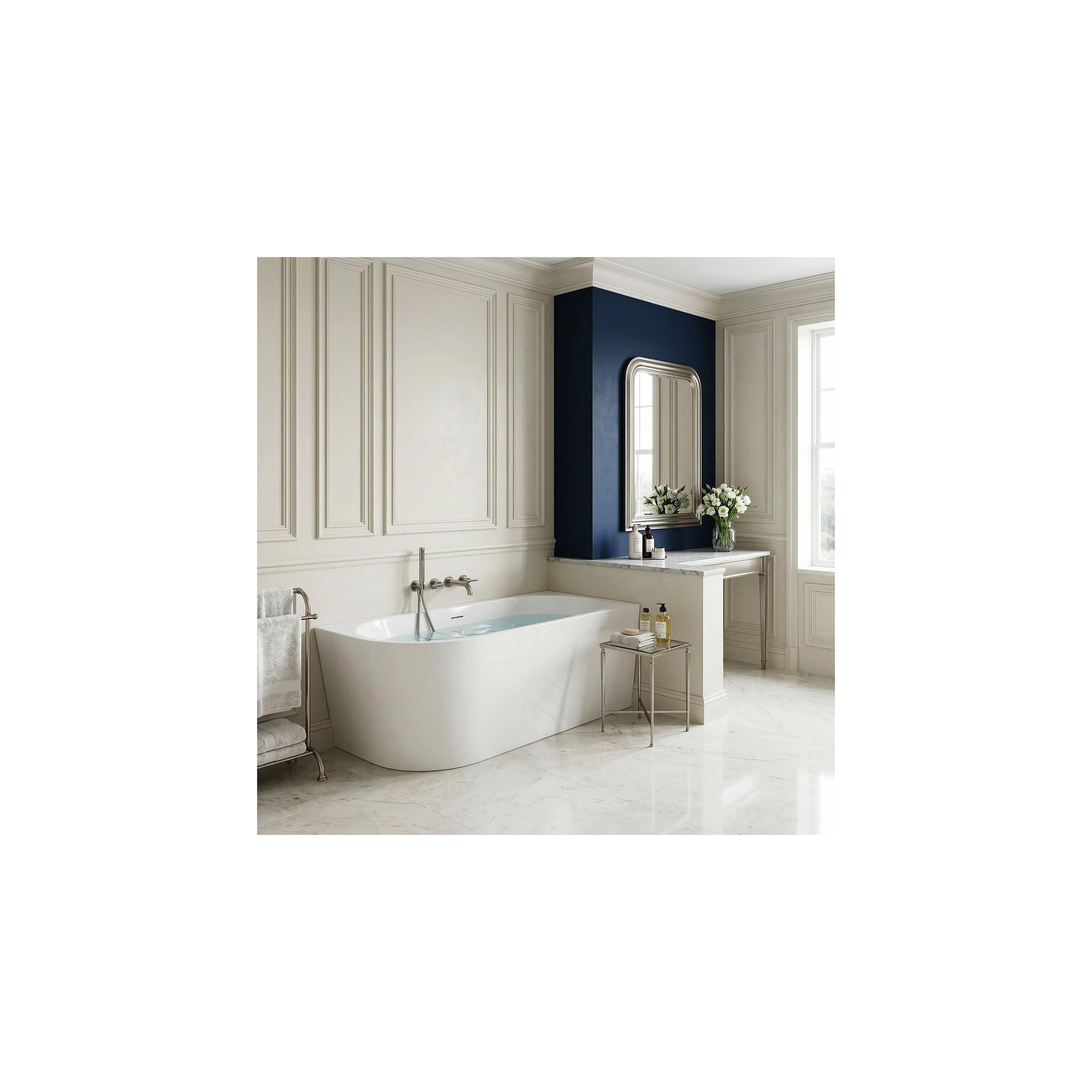 Bathtub Corner Acrylic SYDNEY BELLANTO RIGHT 150cm