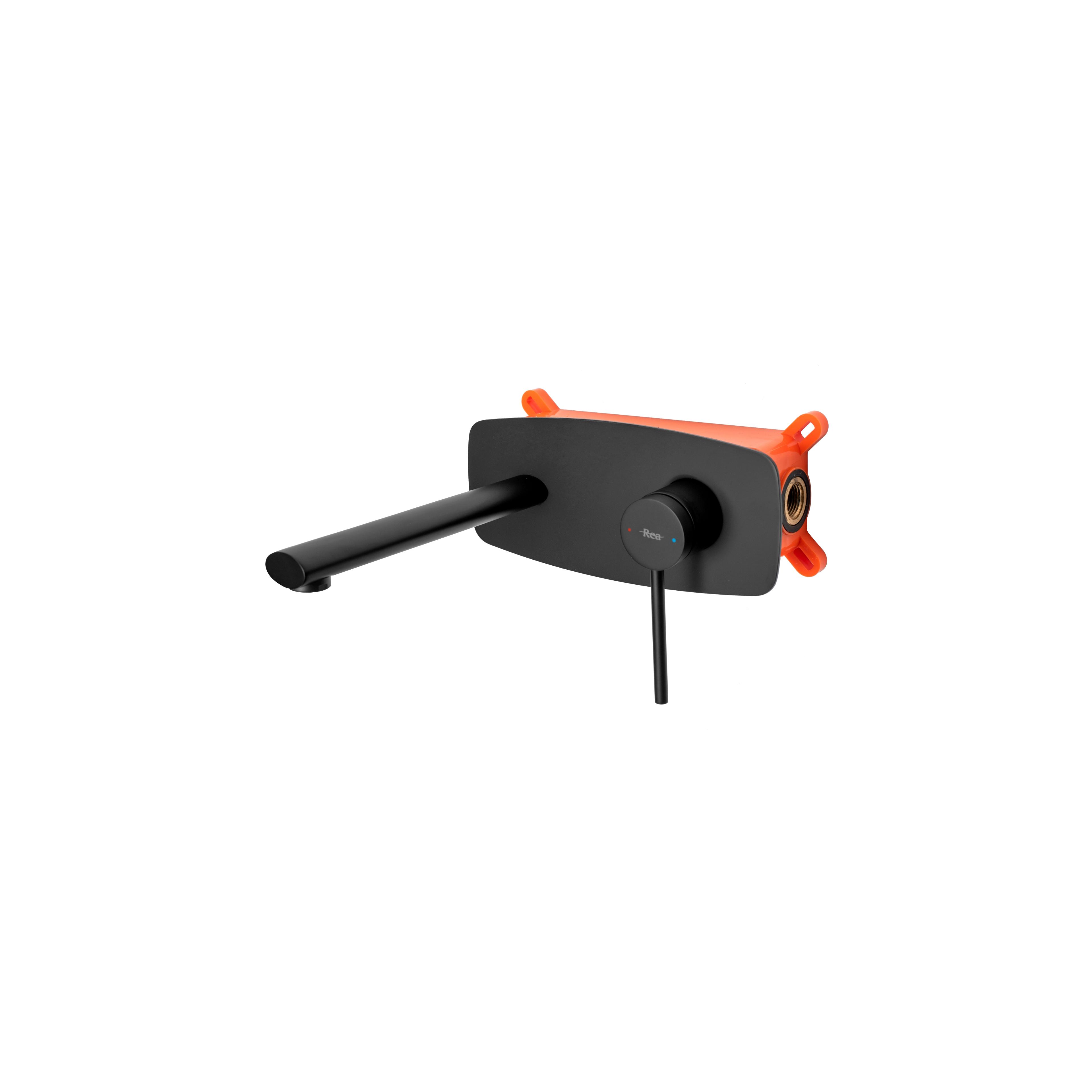 Смесител за вграждане Rea OVAL Black