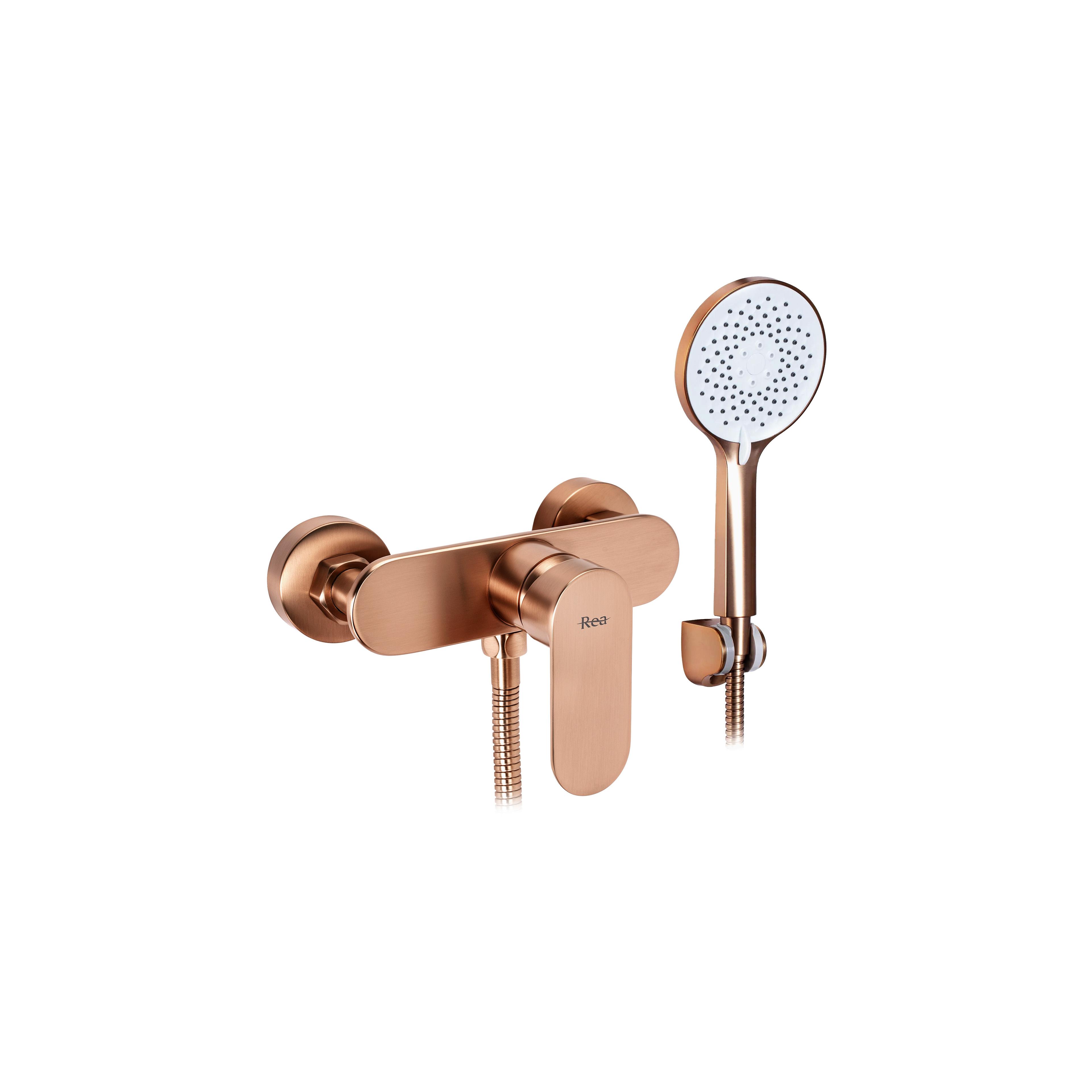 Duscharmatur REA DROP Brush Copper