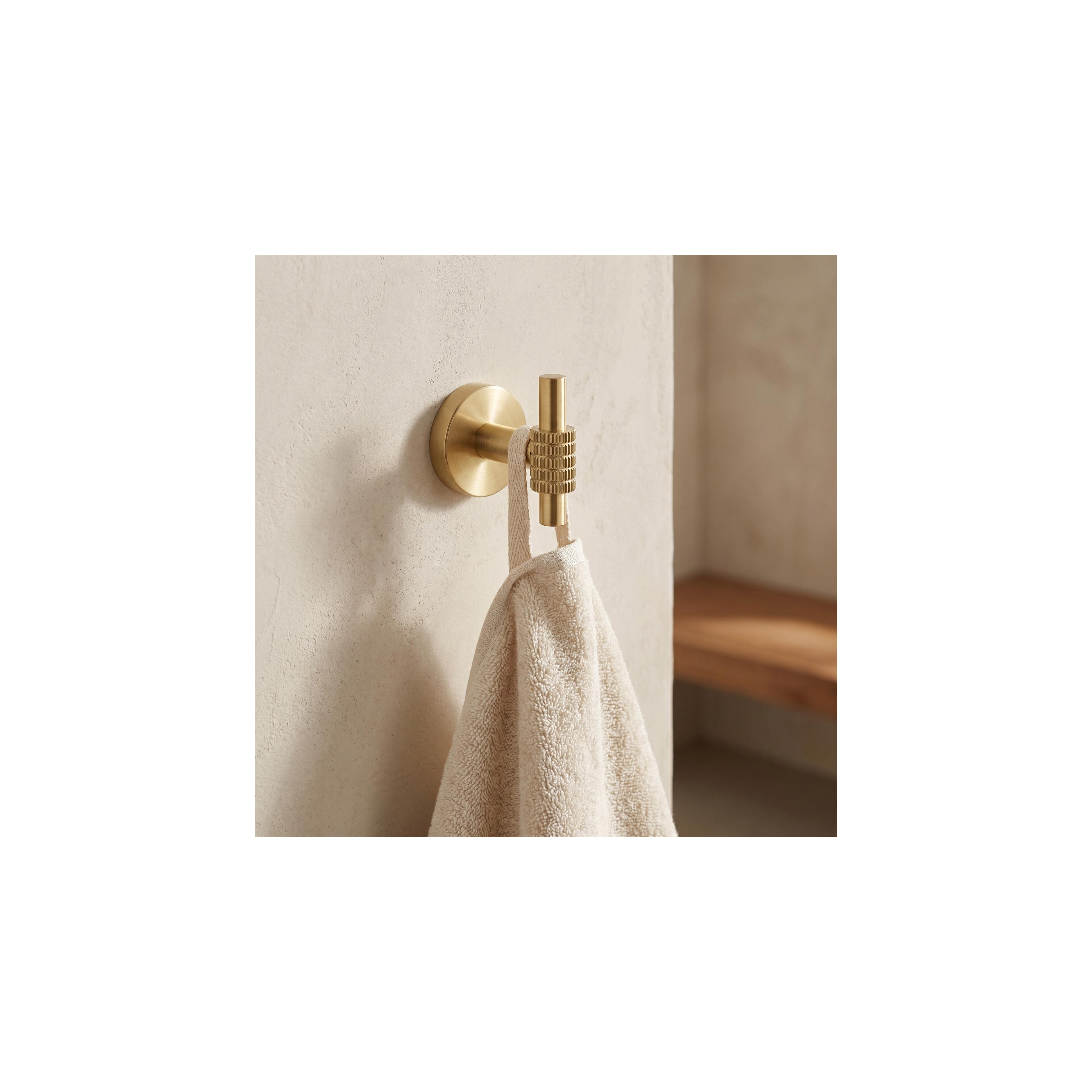 Badezimmerhaken 29104 Riwon Brush Gold