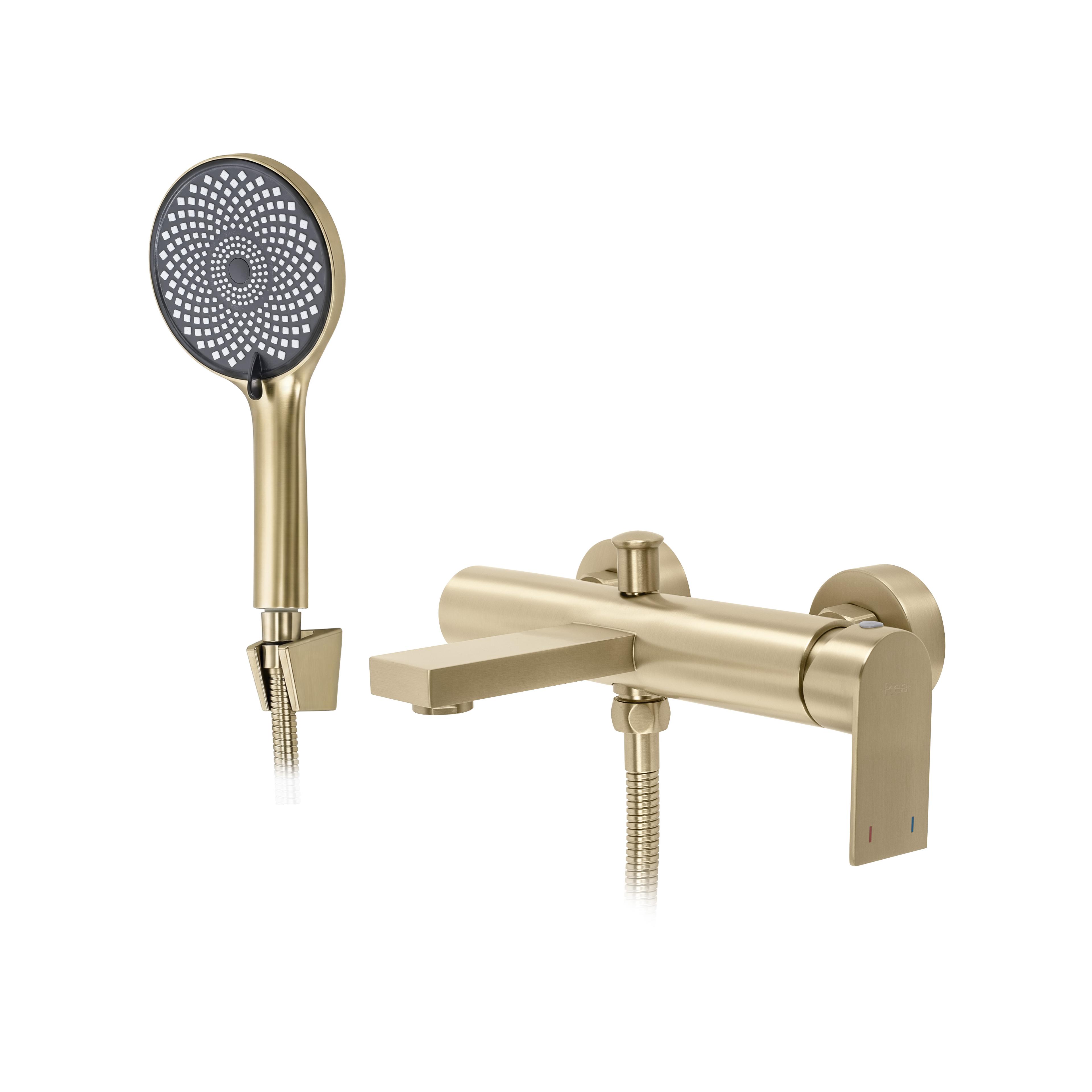 Badewannenarmatur REA Hunter Brush Gold