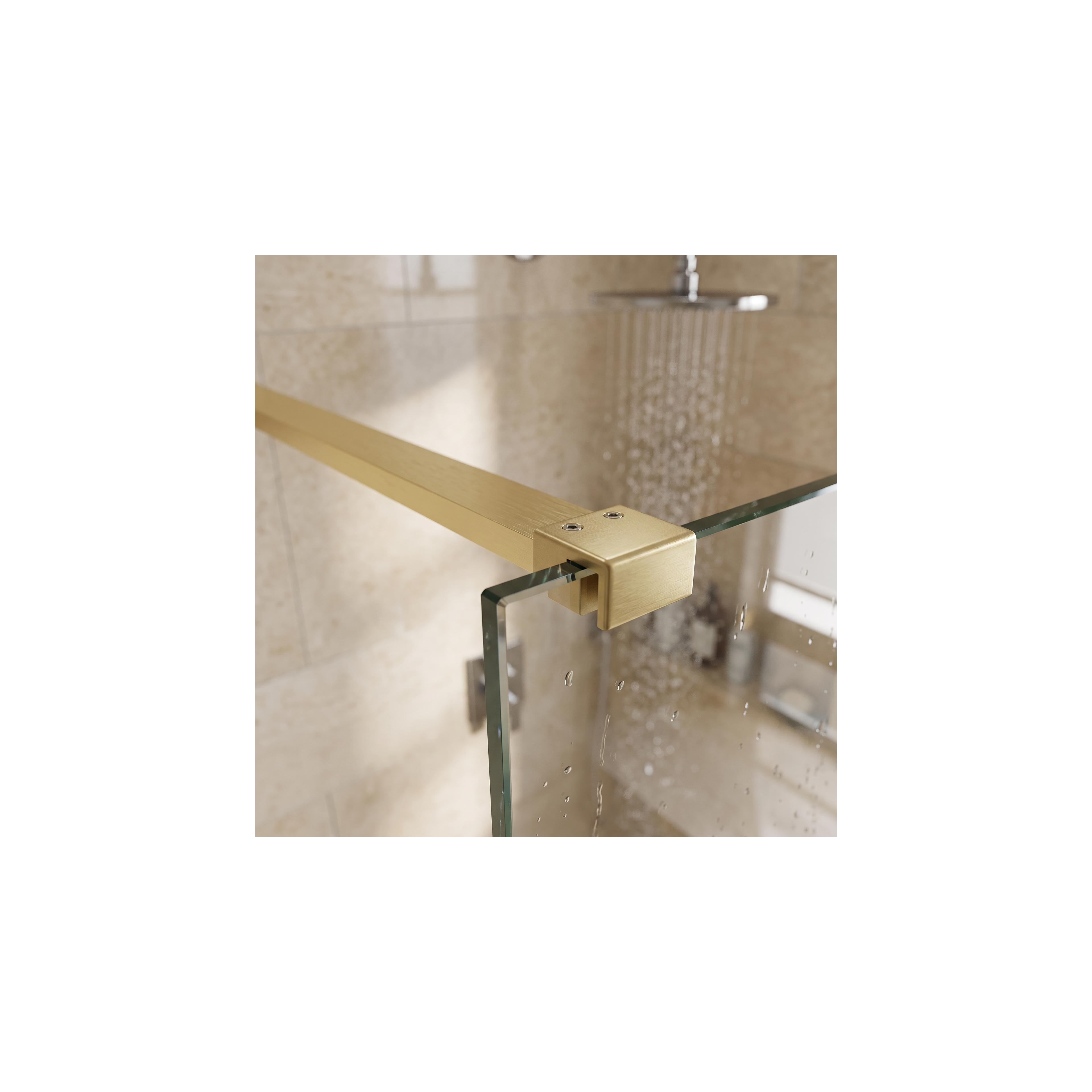 Stabilisierungsstange für Duschwand 150 cm Rea Brush Gold