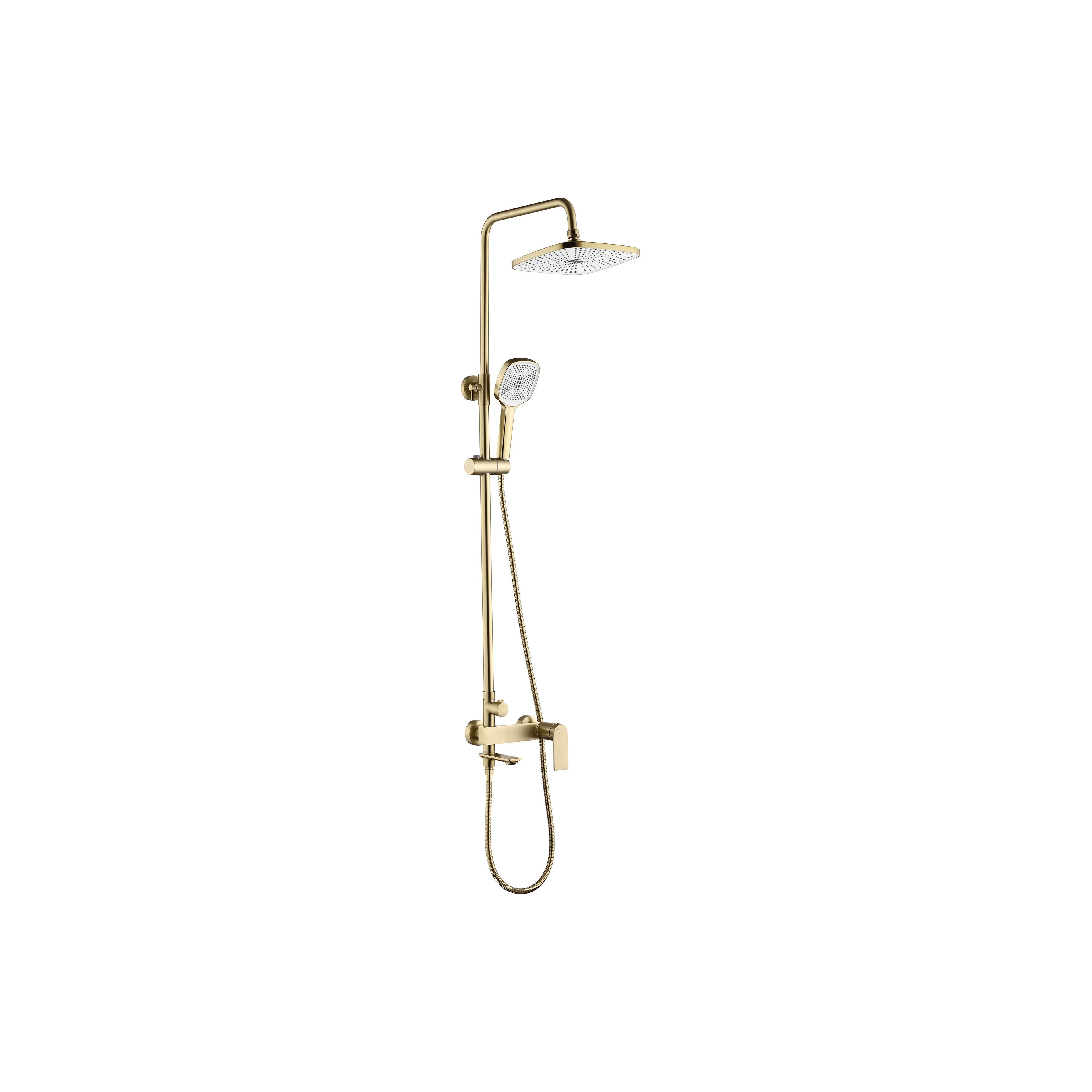 Shower set REA STORM GOLD BRUSH