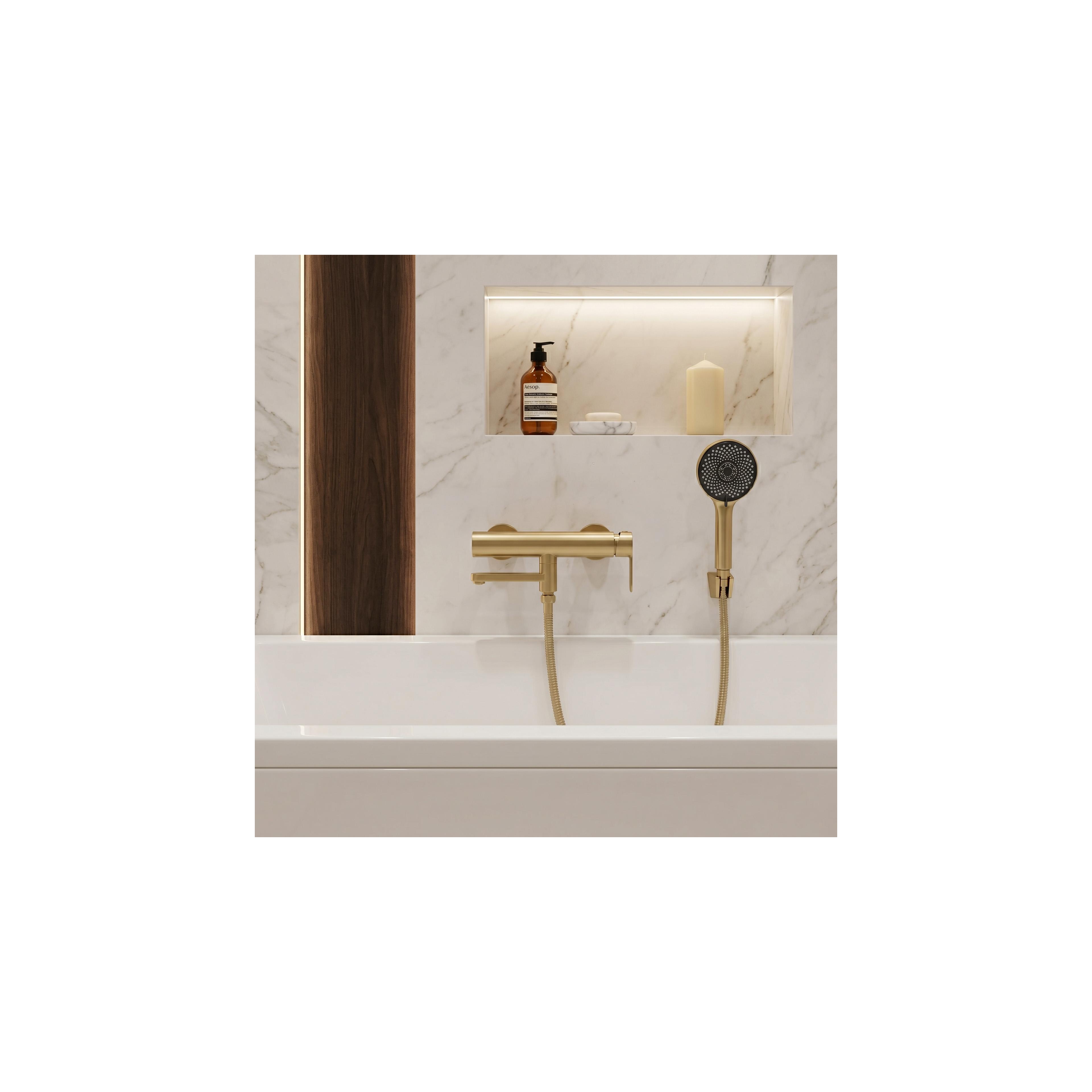 Wannenarmatur Rea Arcos Brushed Gold