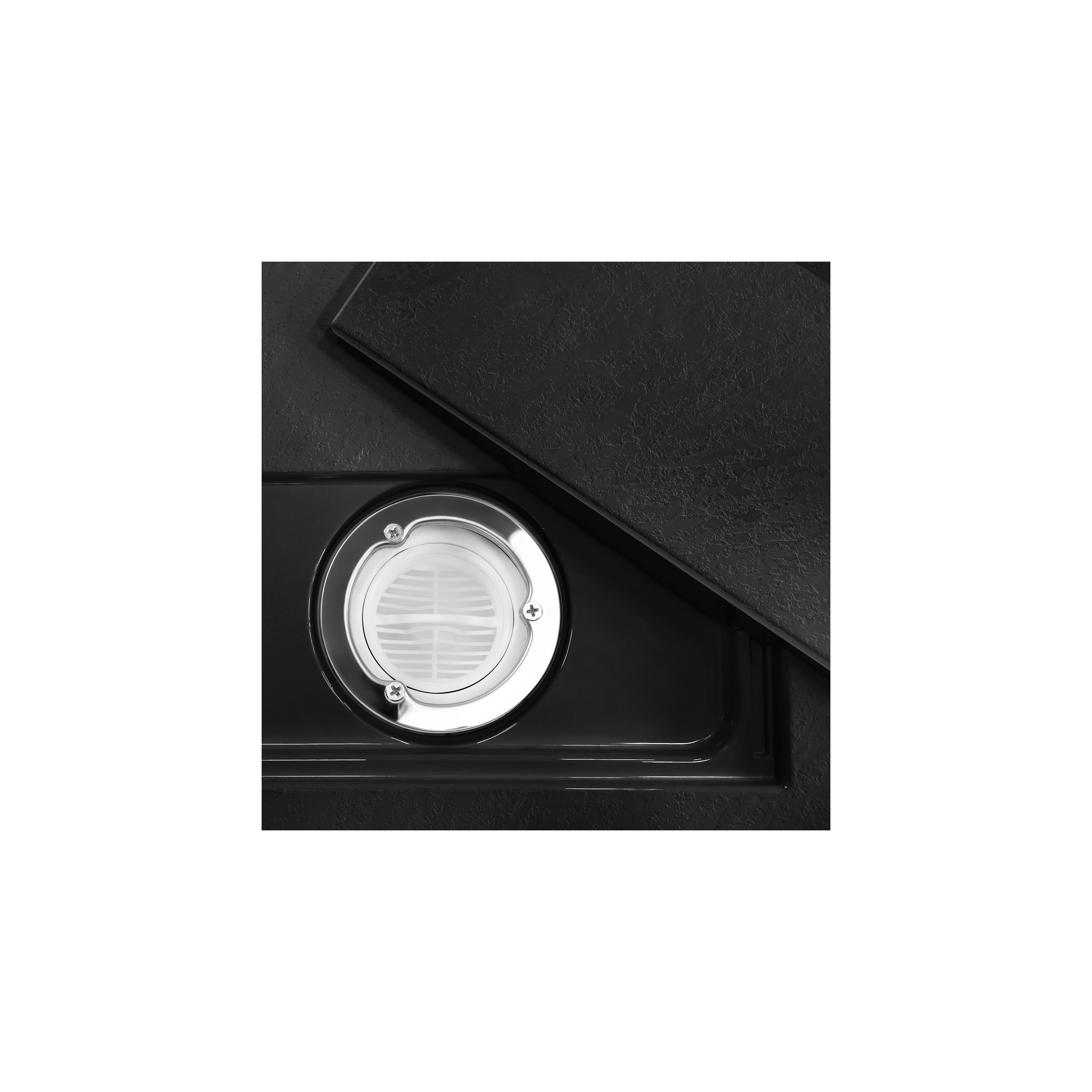 Duschtasse Bazalt CARRARA BLACK 90x90