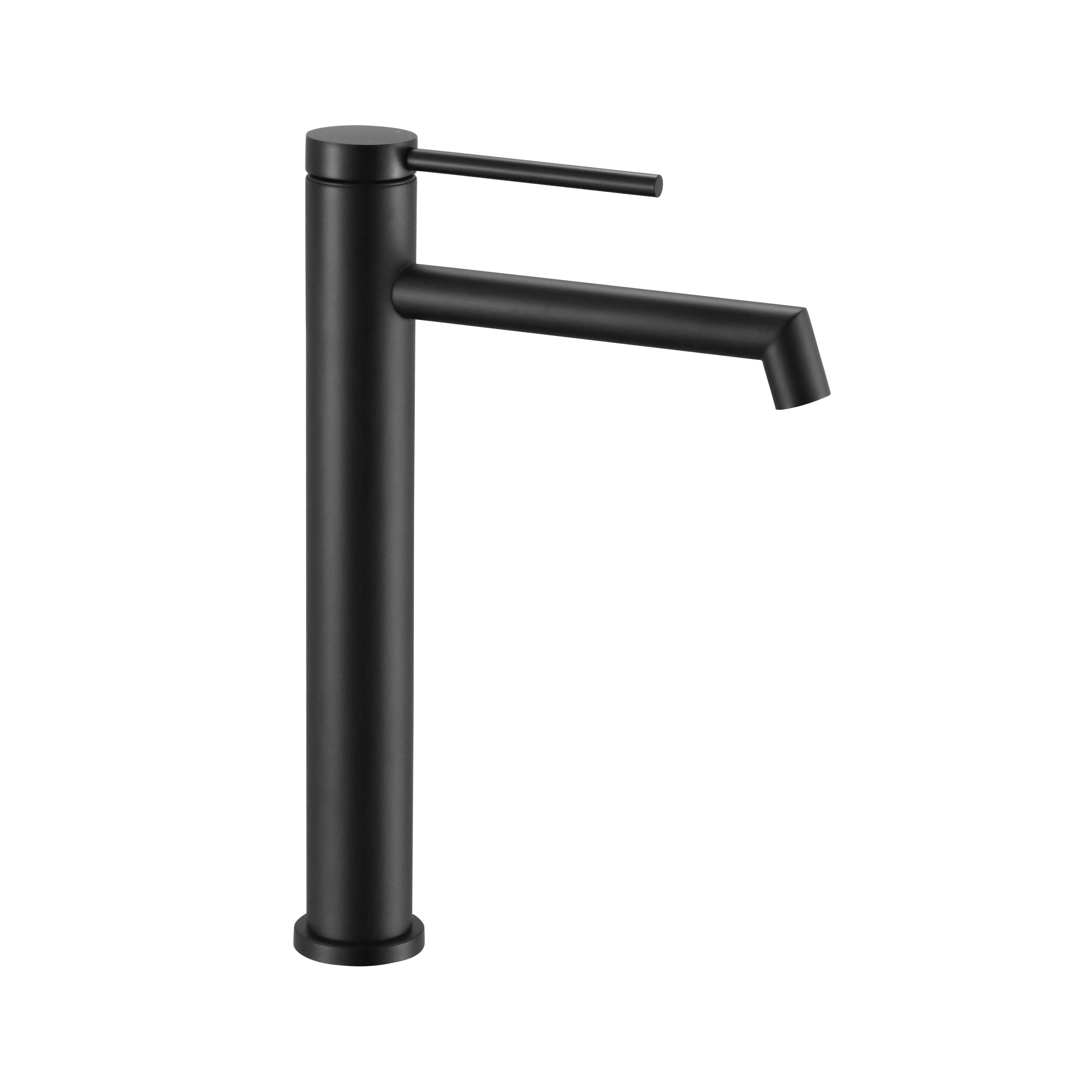 Waschbeckenarmatur Rea Foss BLACK Matt High