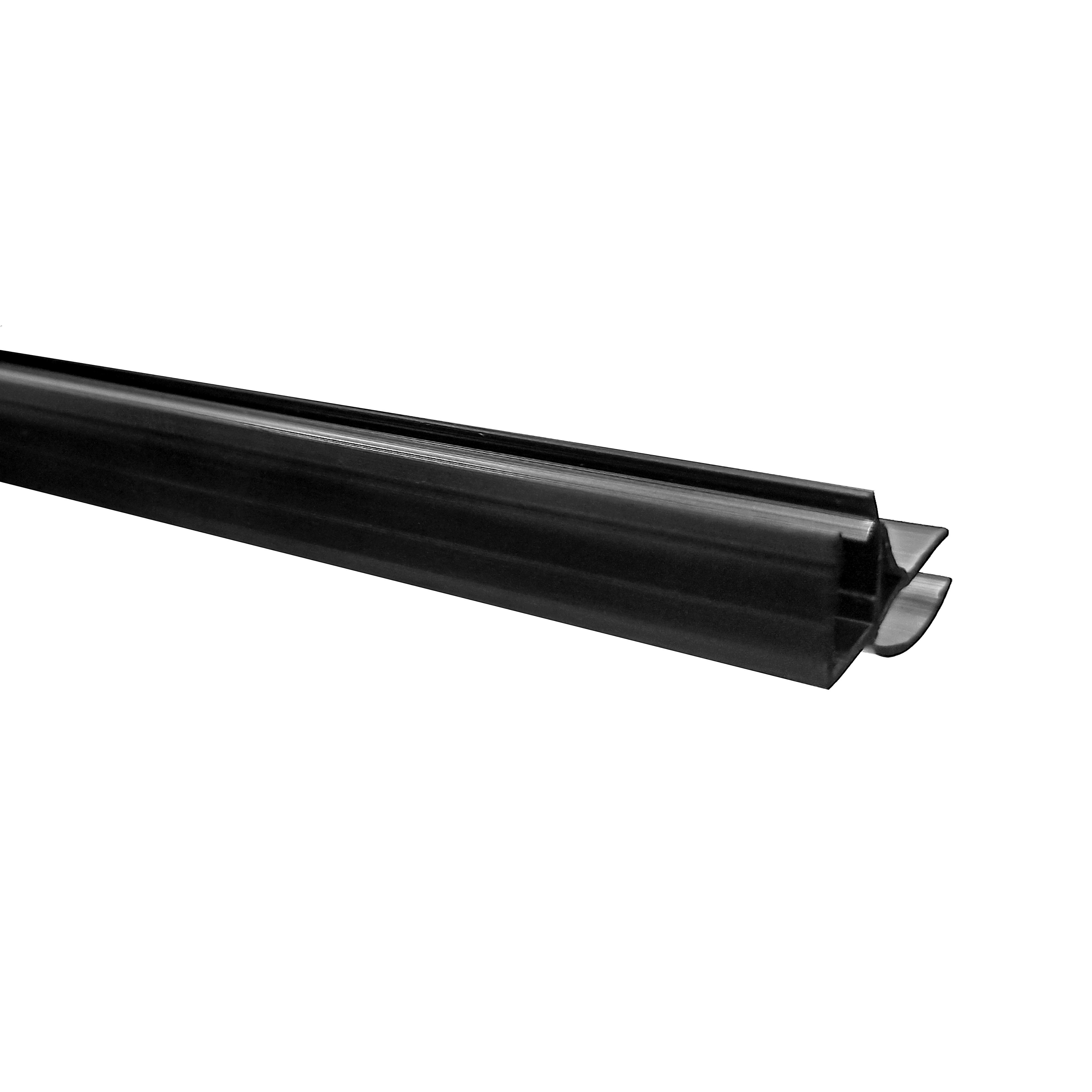 Joint inférieur pour cabine de douche 6-8 mm Rea Noir