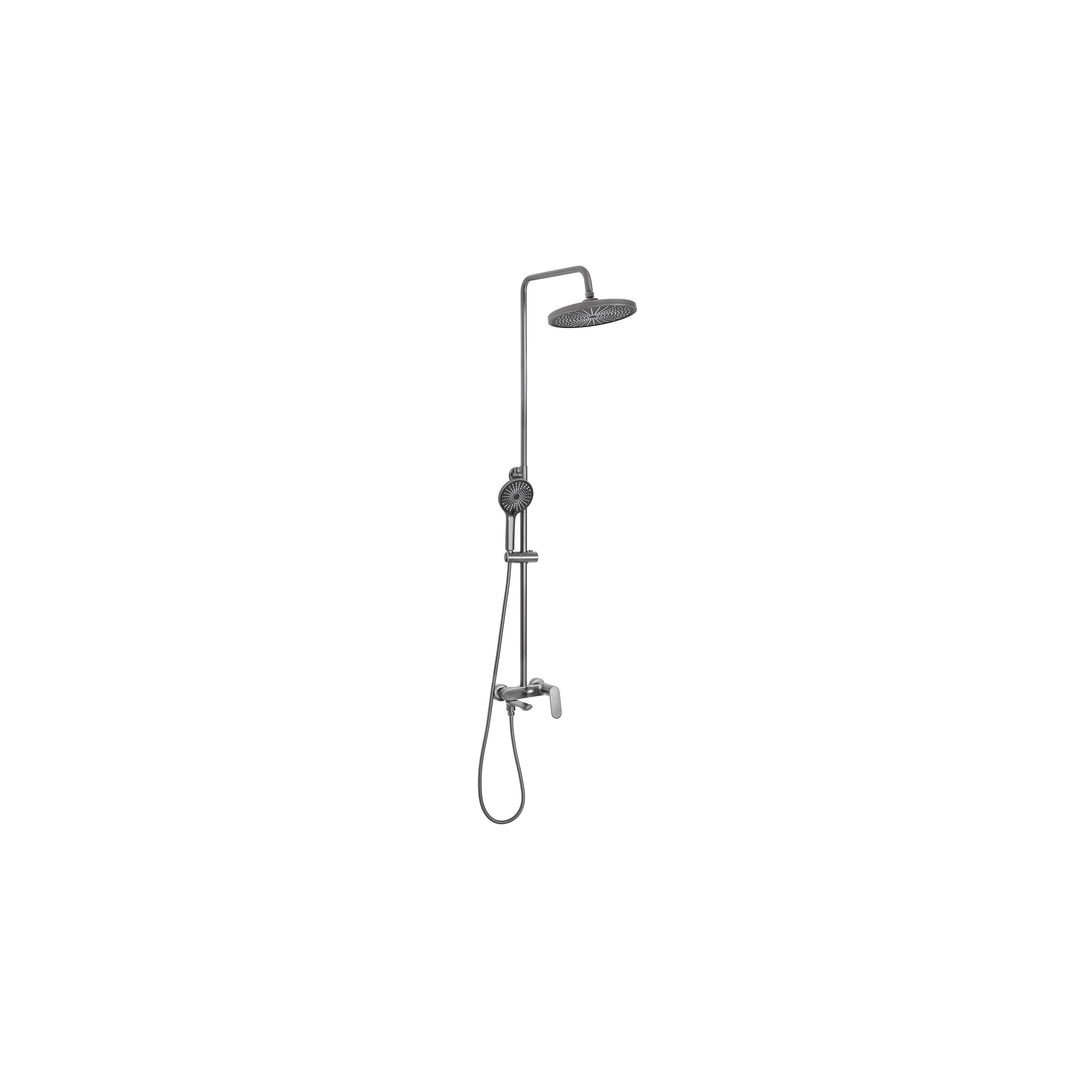 Shower set REA Marco Gun Grey
