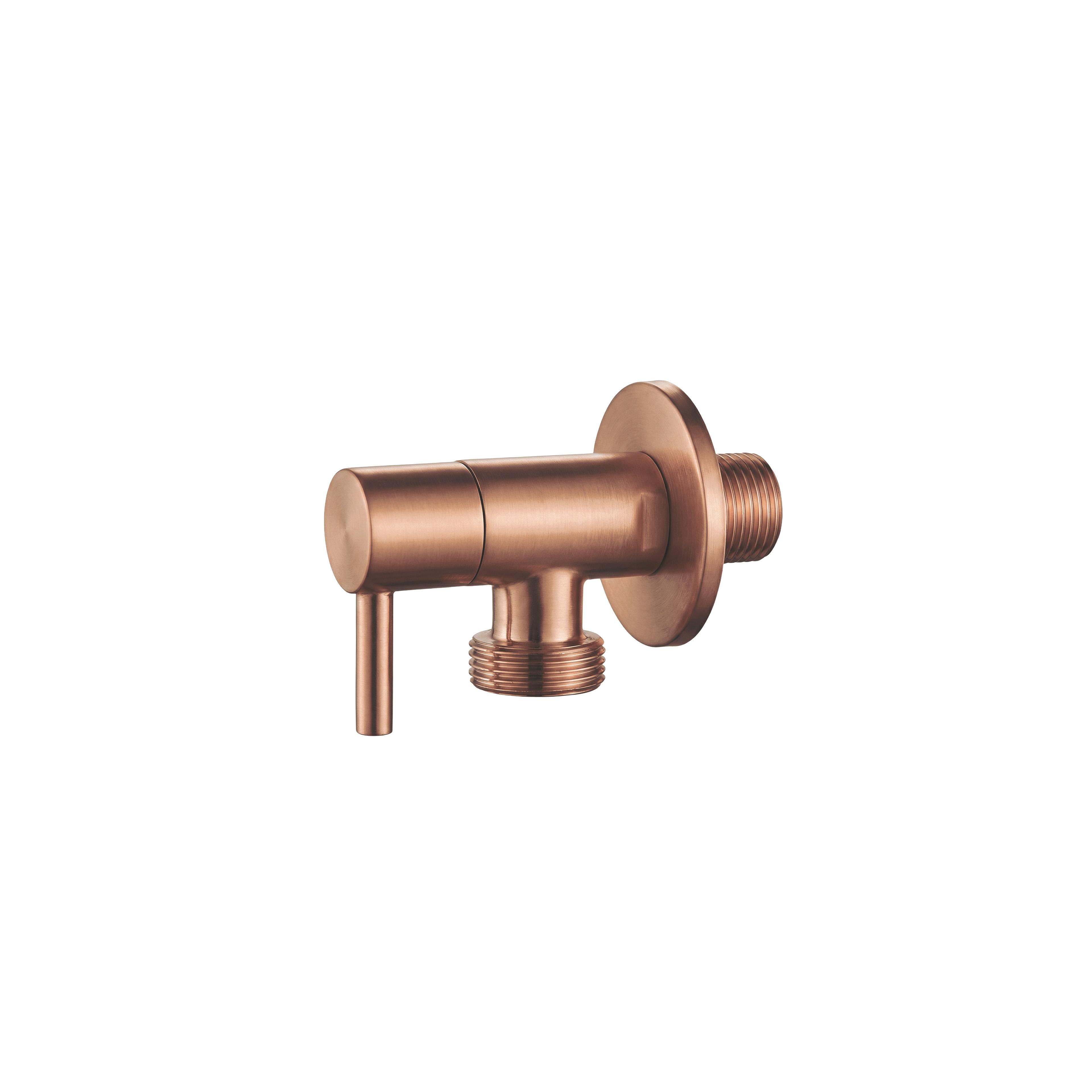 Ъглов вентил 1/2" x 3/4" Brush Copper