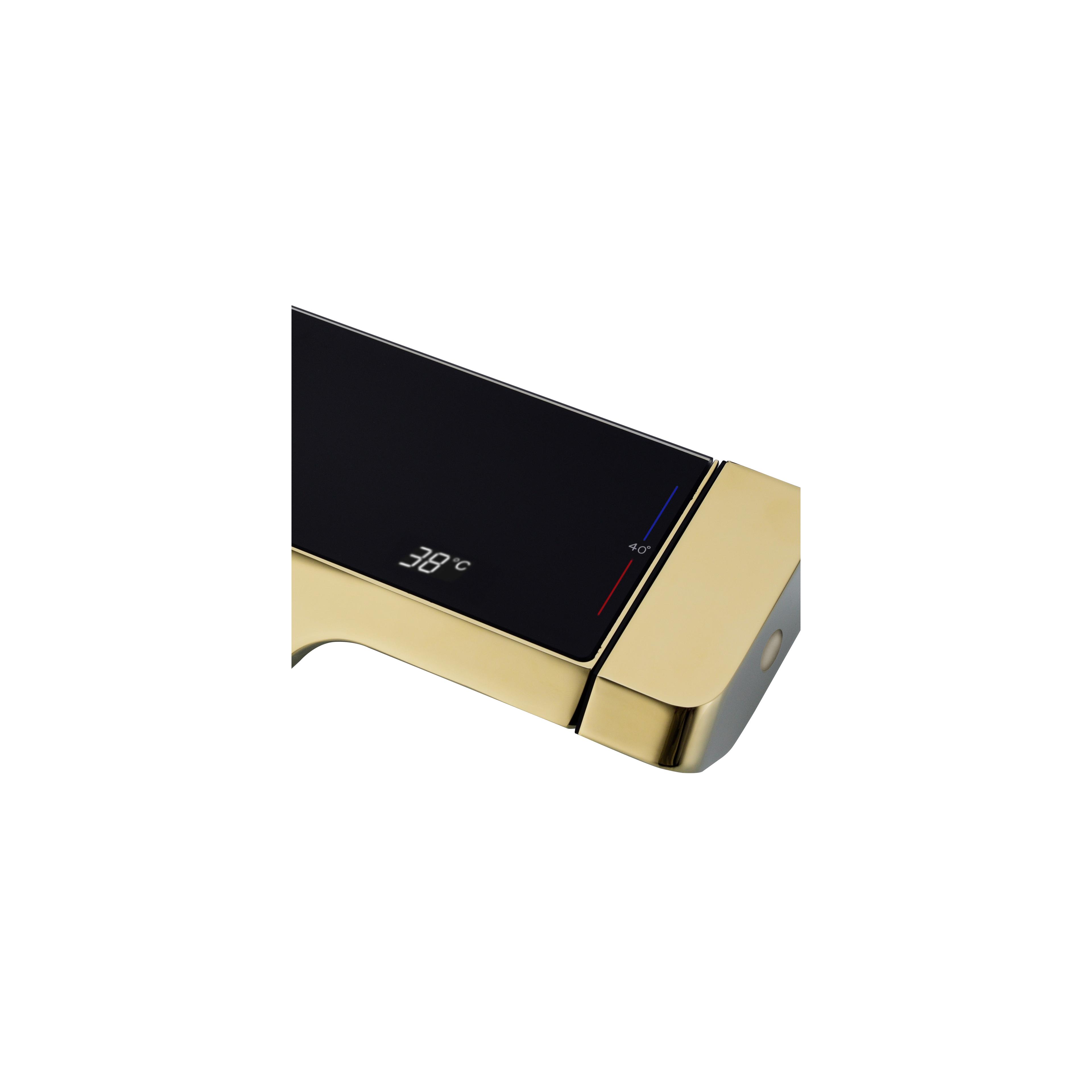 Σετ ντουζιέρας με θερμοστάτη REA ROB Brushed Gold