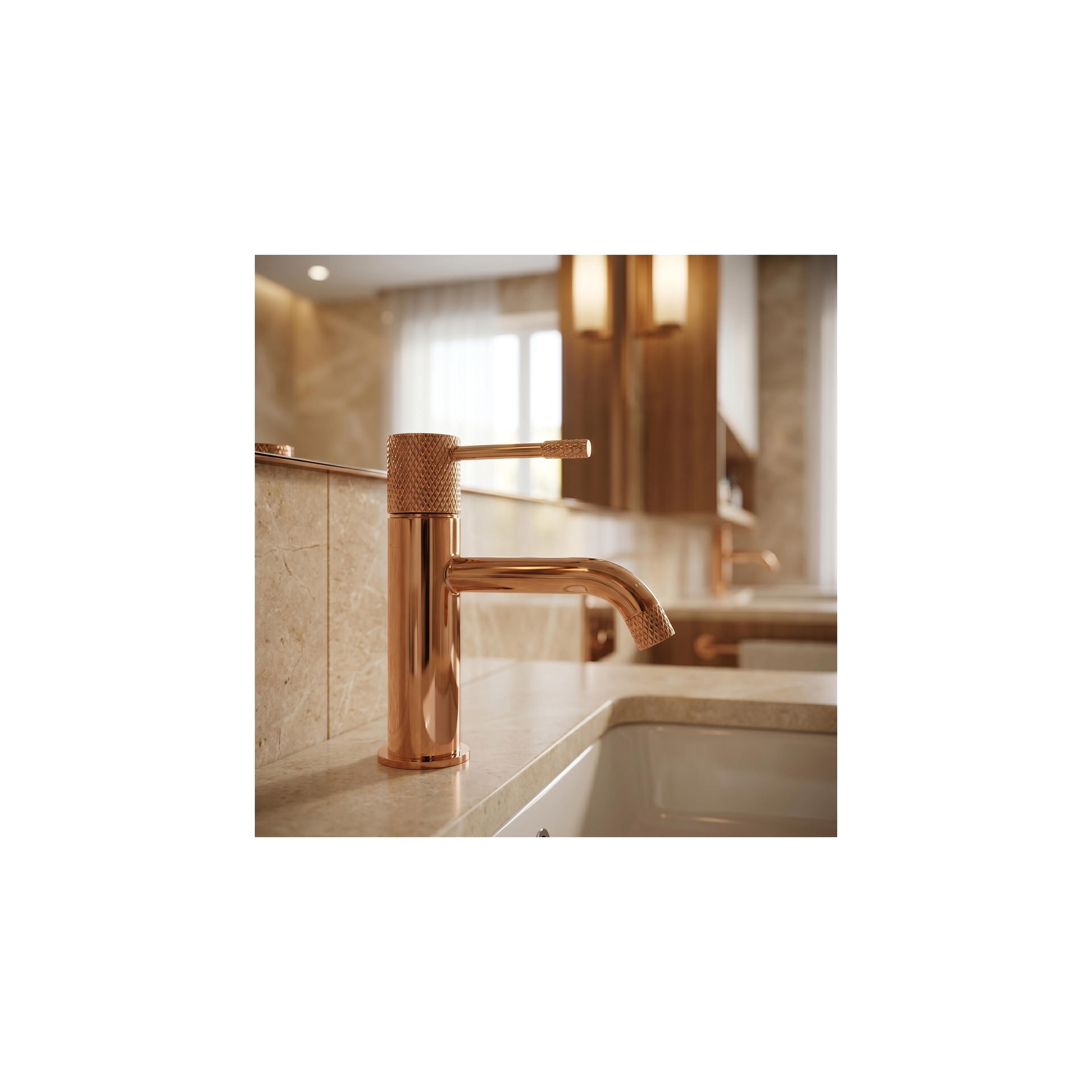 Waschbeckenarmatur Rea Venti Copper Low