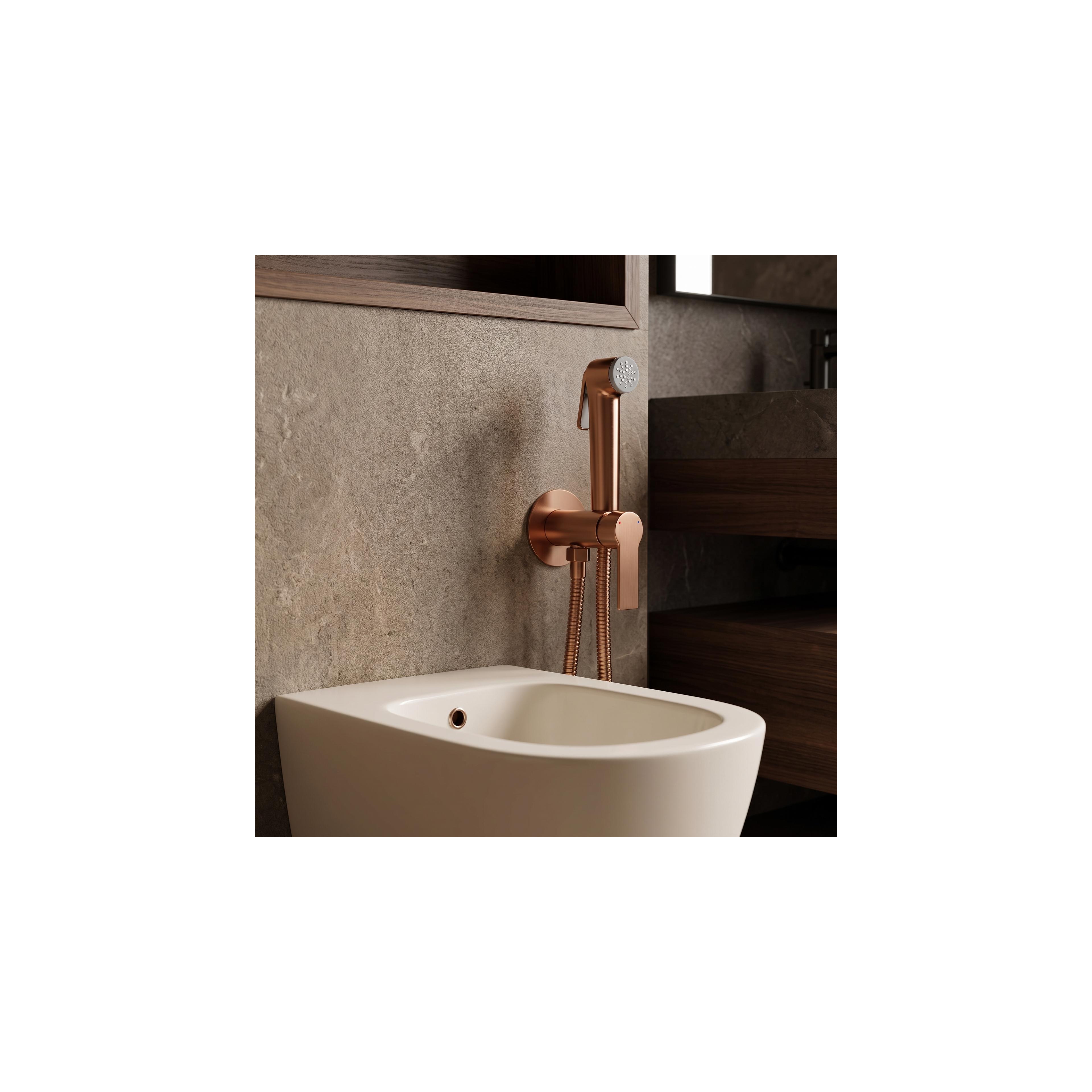 Bide maišytuvas REA Argus Brush Copper