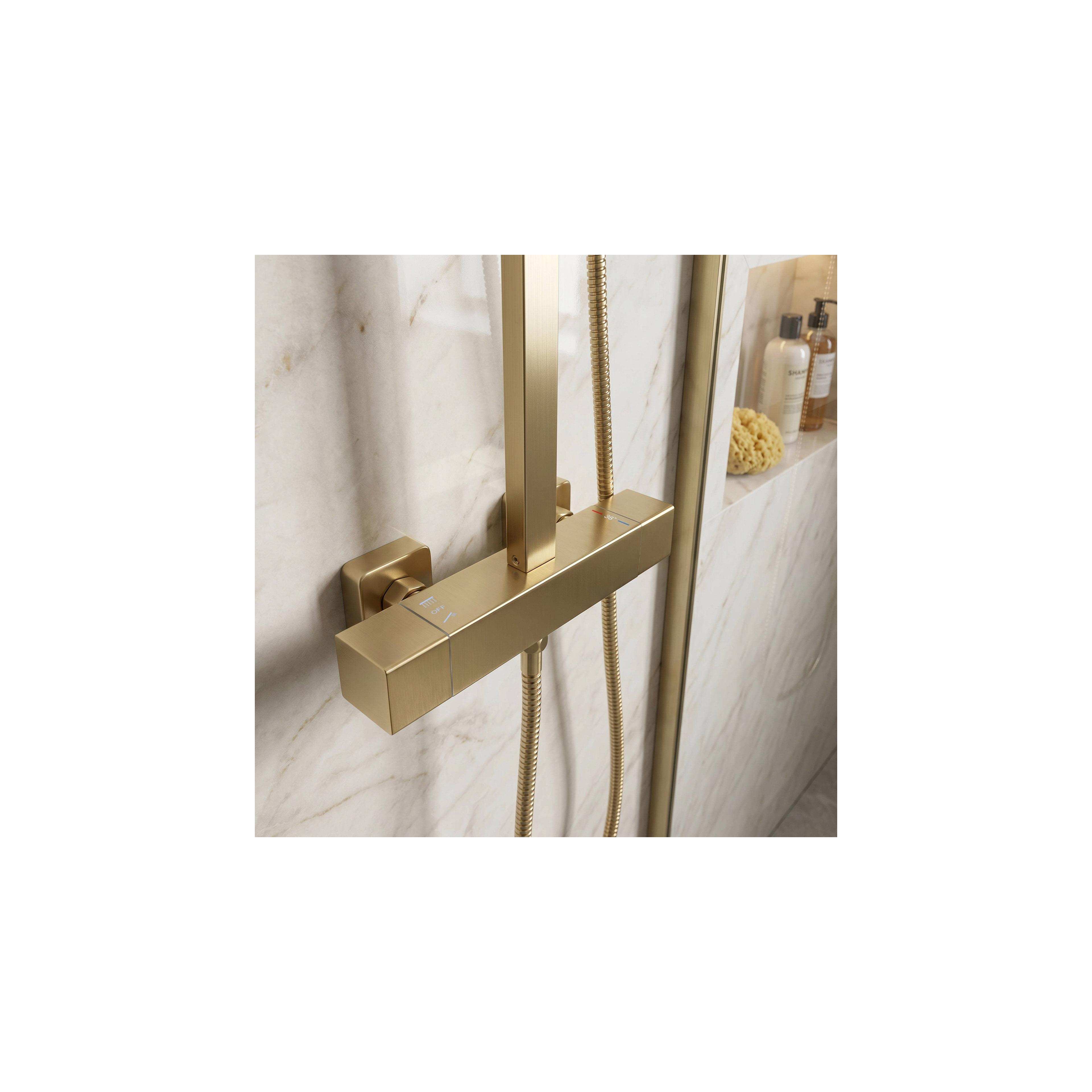 Duschgarnitur Rea Atrium Brush Gold