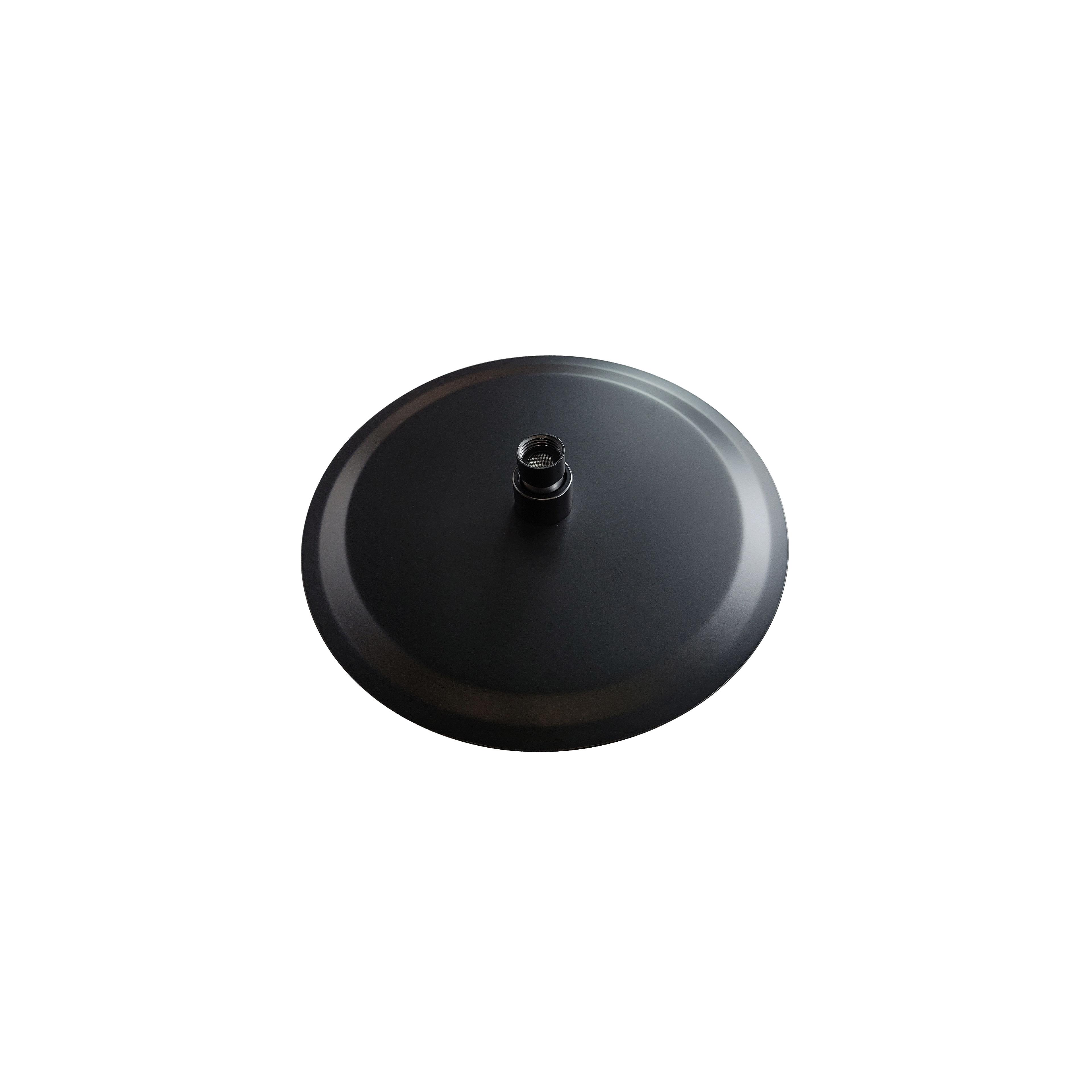 Duschkopf Rea Black Matt 25cm