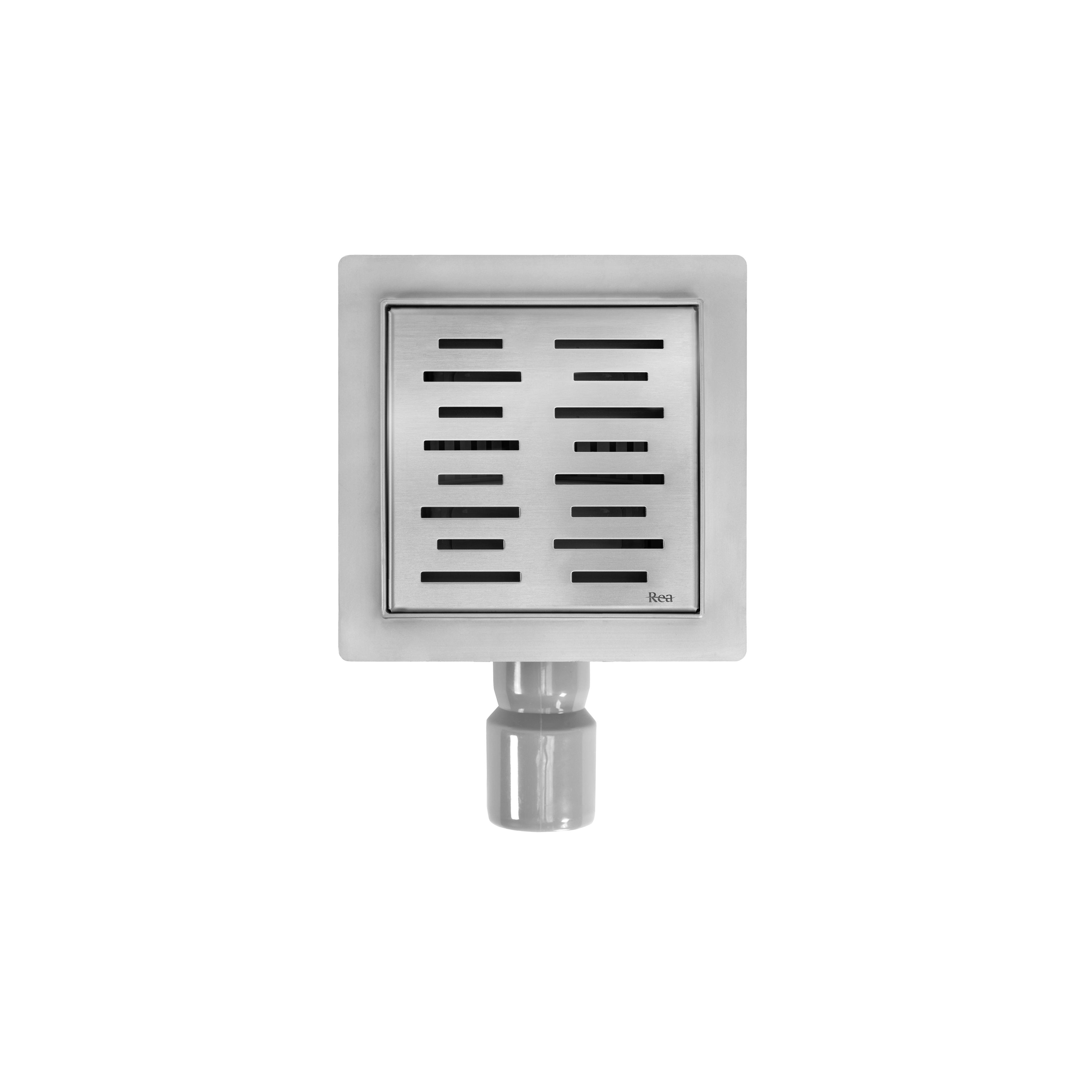 REA LINE lineārā noteka 150x150 BRUSHED NIĶEL