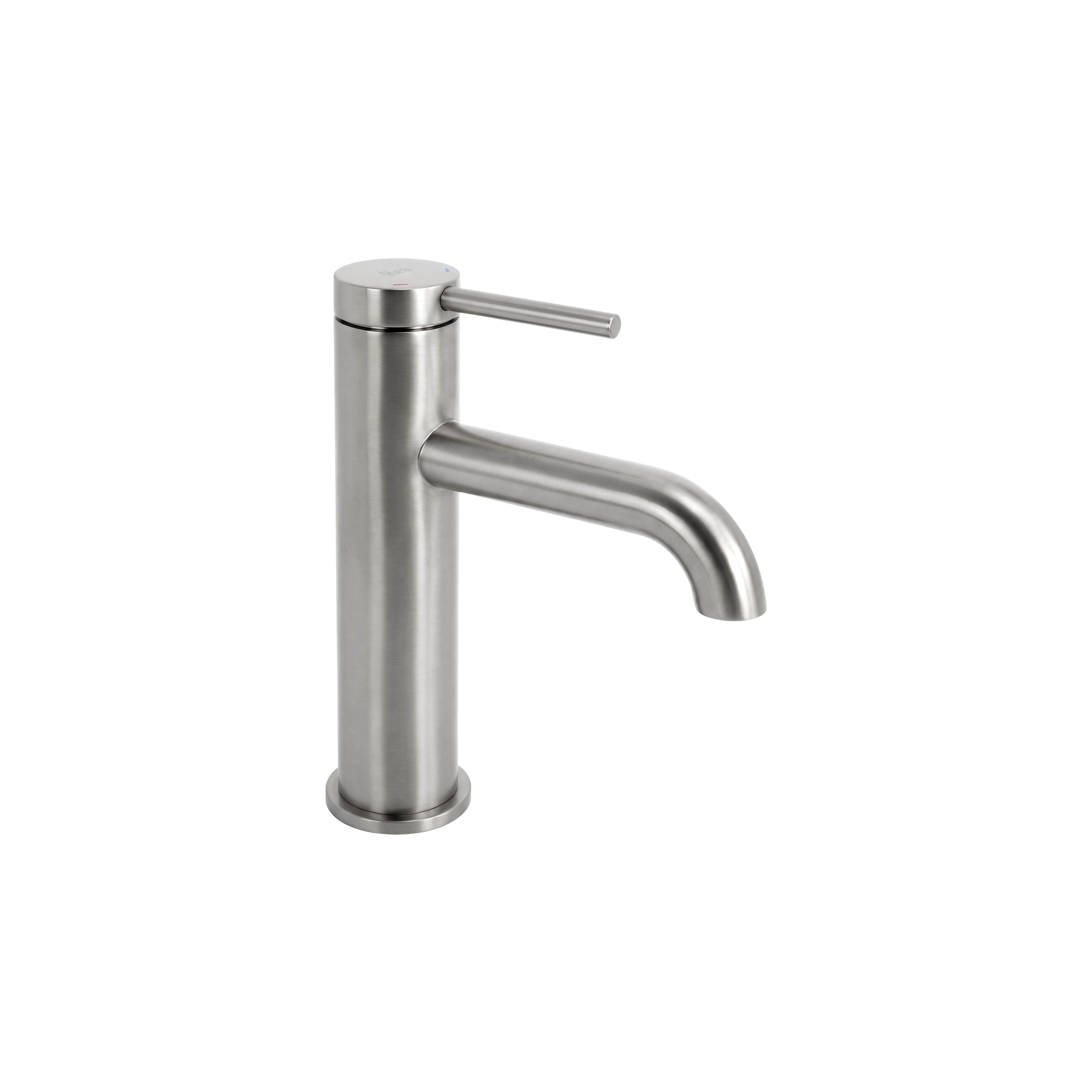 Waschbeckenarmatur Rea Spot Brush Nickel Low