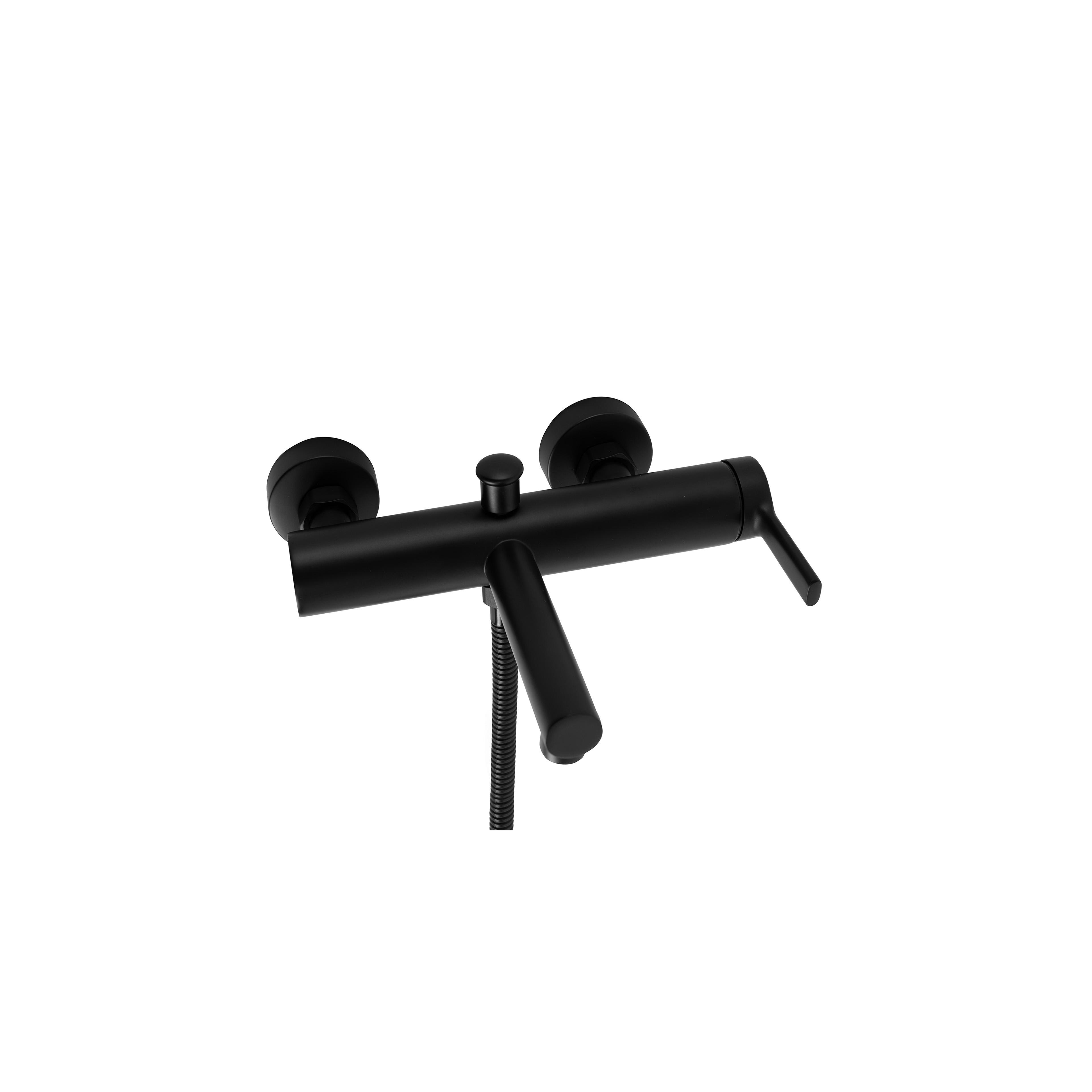 Wannenarmatur Rea Pixel Black