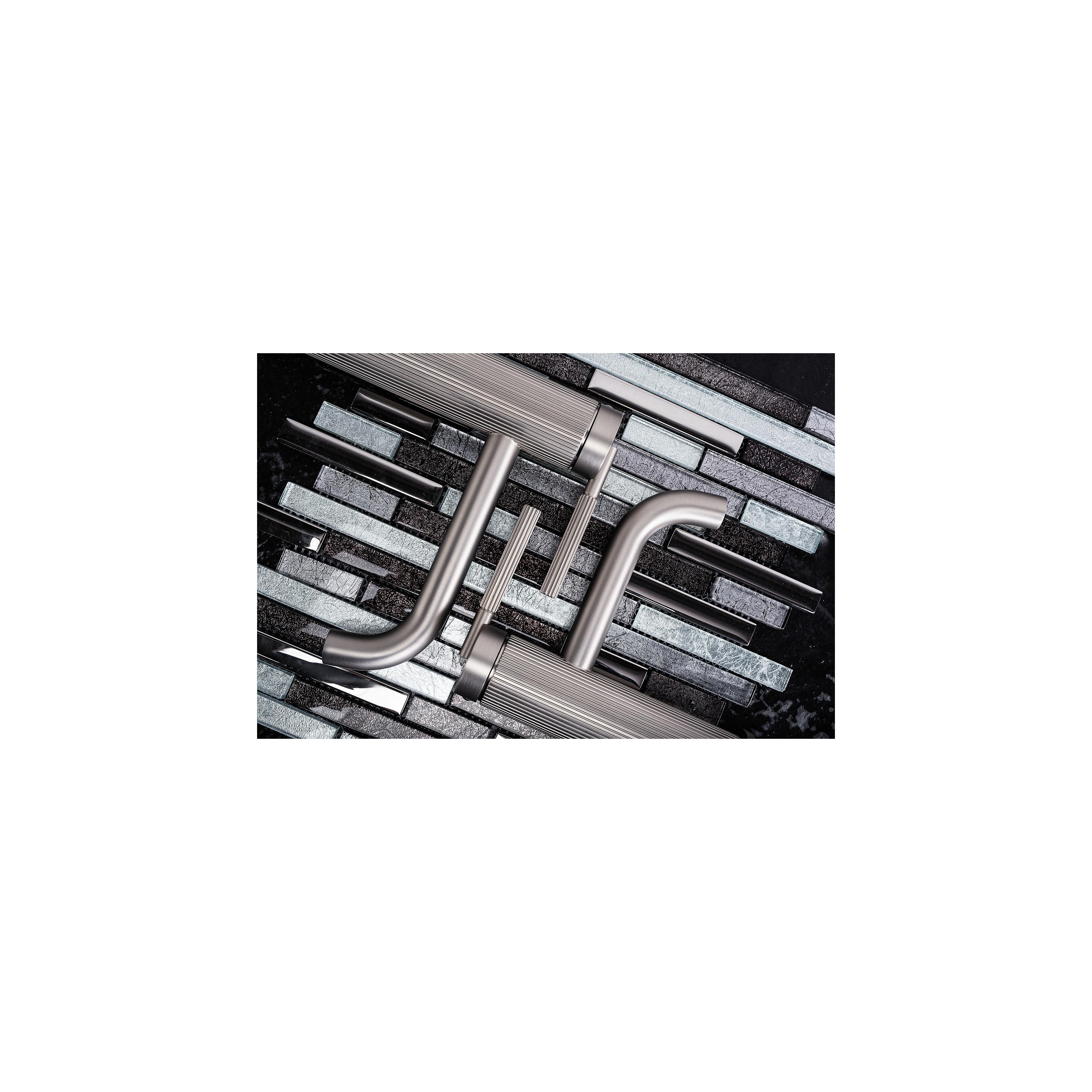 Waschbeckenarmatur Rea Argon Brush Nickel Low