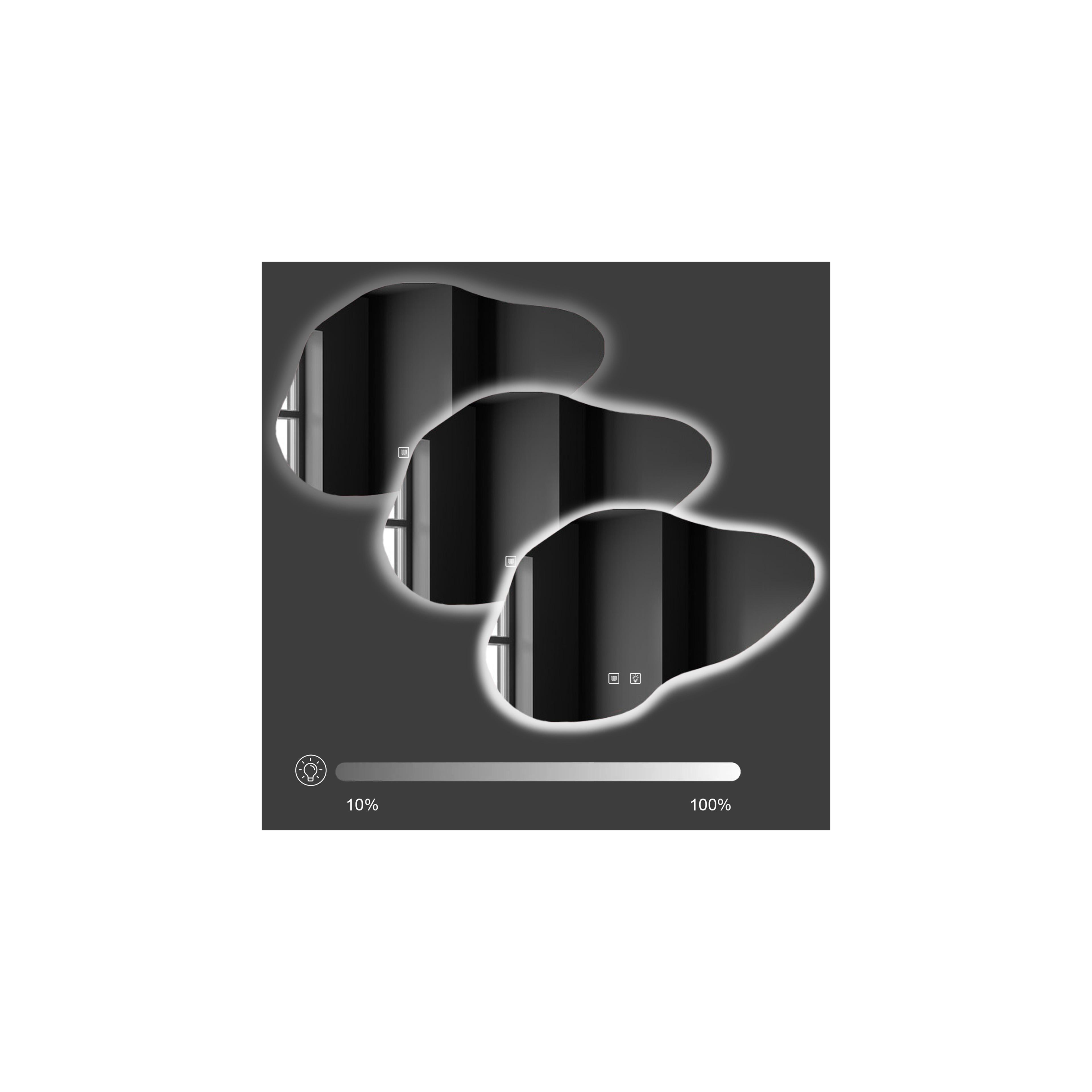 SPEGL P11229 LED CLOUD B 100x70cm