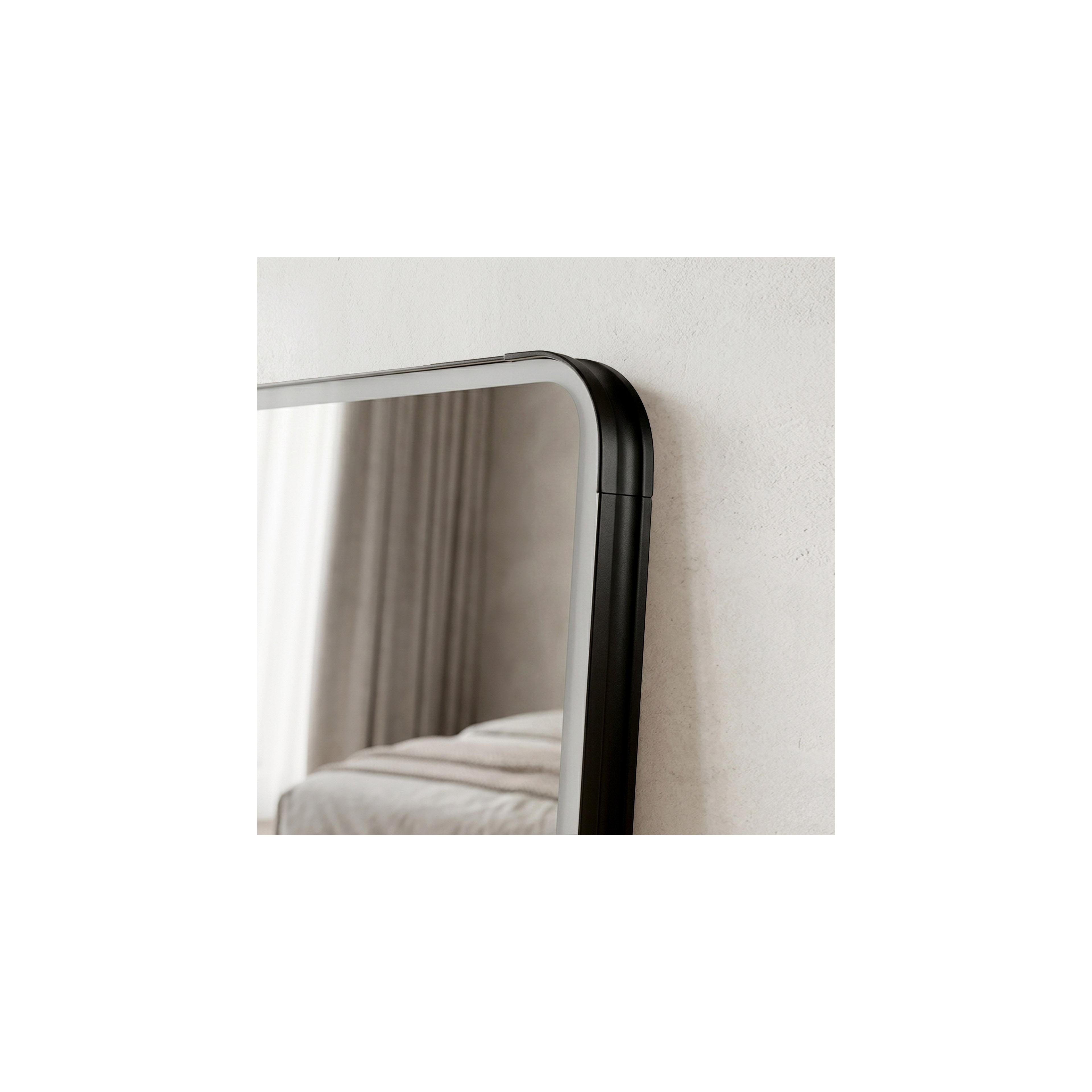 Spiegel LED Classico 60x170cm Black