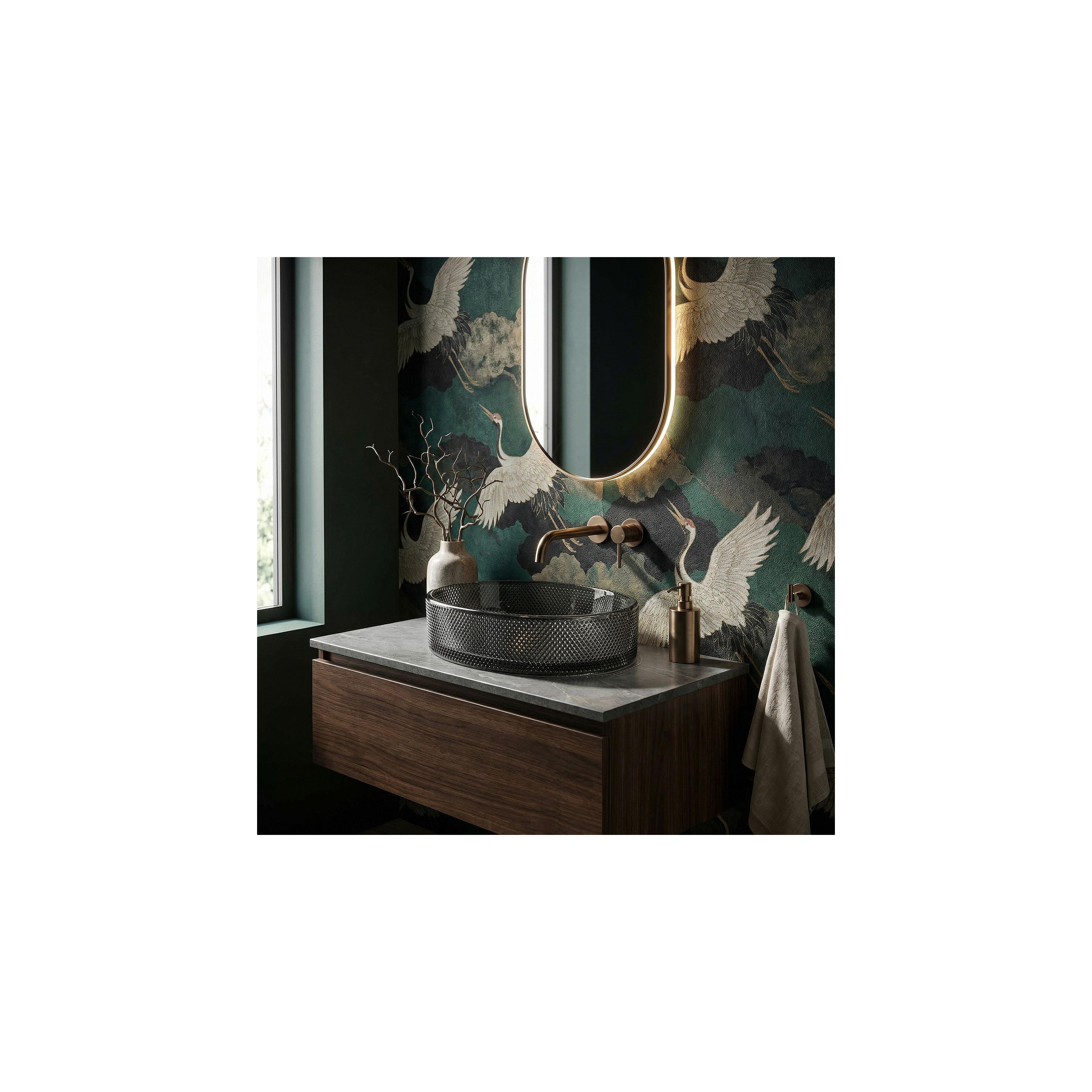 Countertop washbasin REA Mirella Black