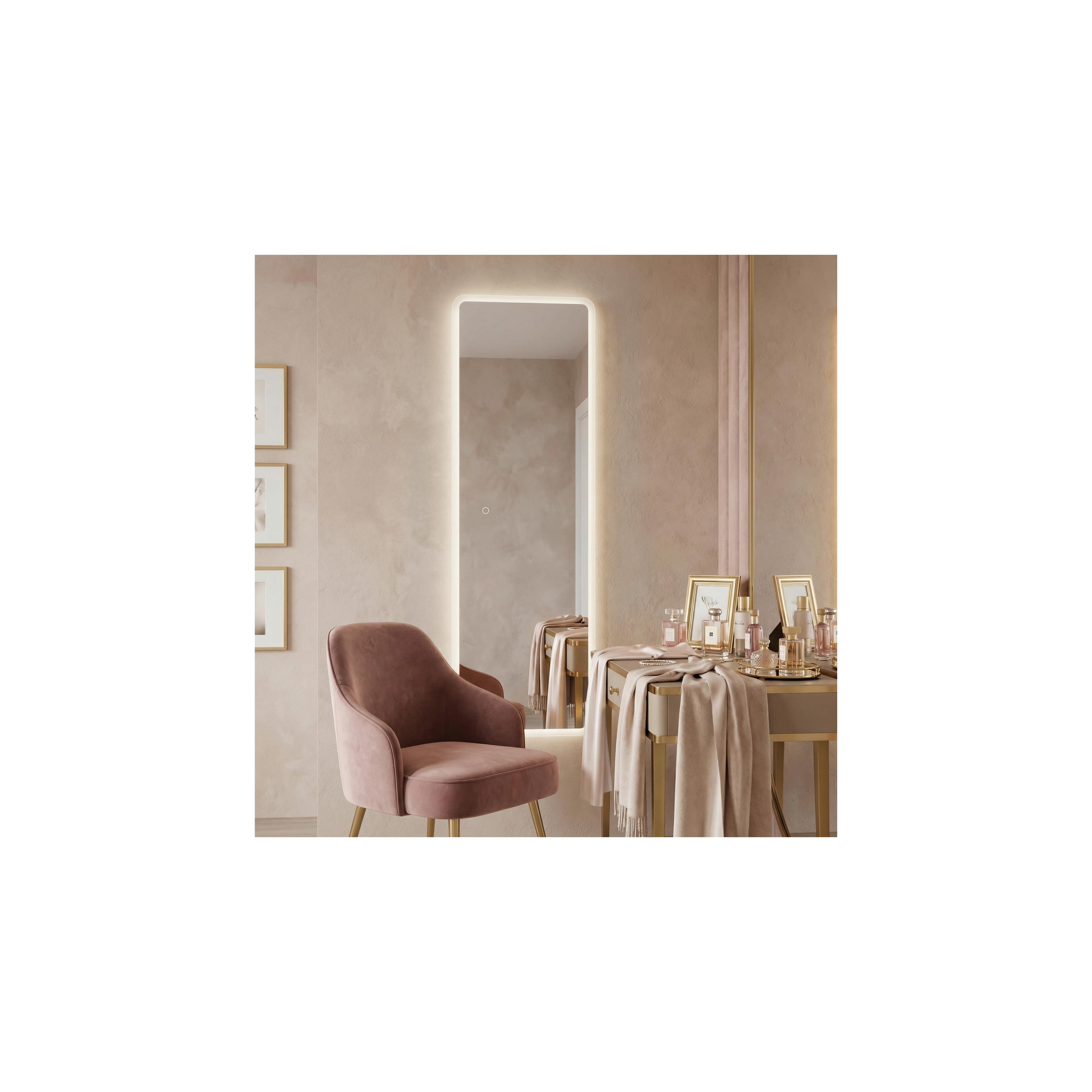 Spiegel LED 150x50cm MOL-SQ