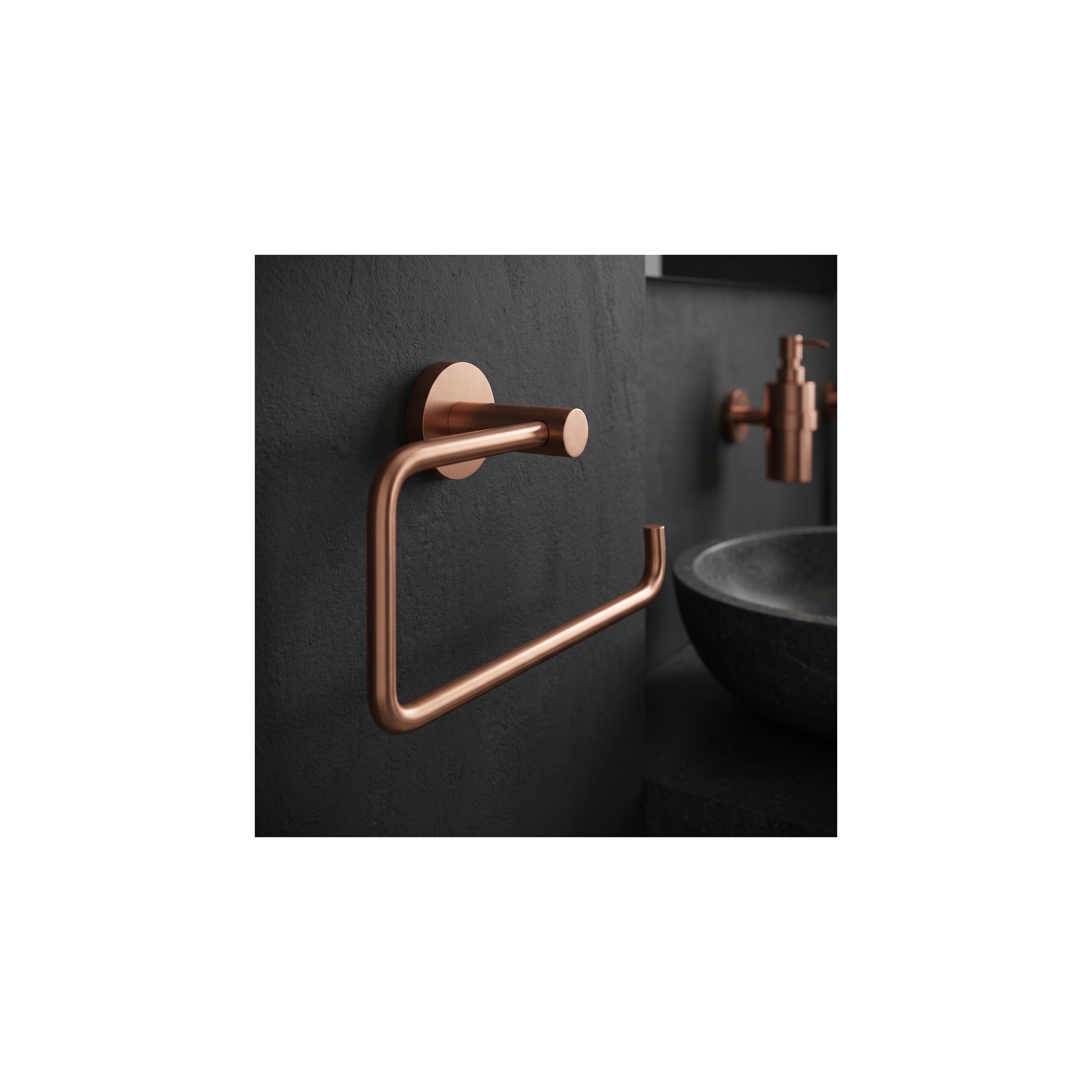 Закачалка за баня 5610 Leo Brush Copper