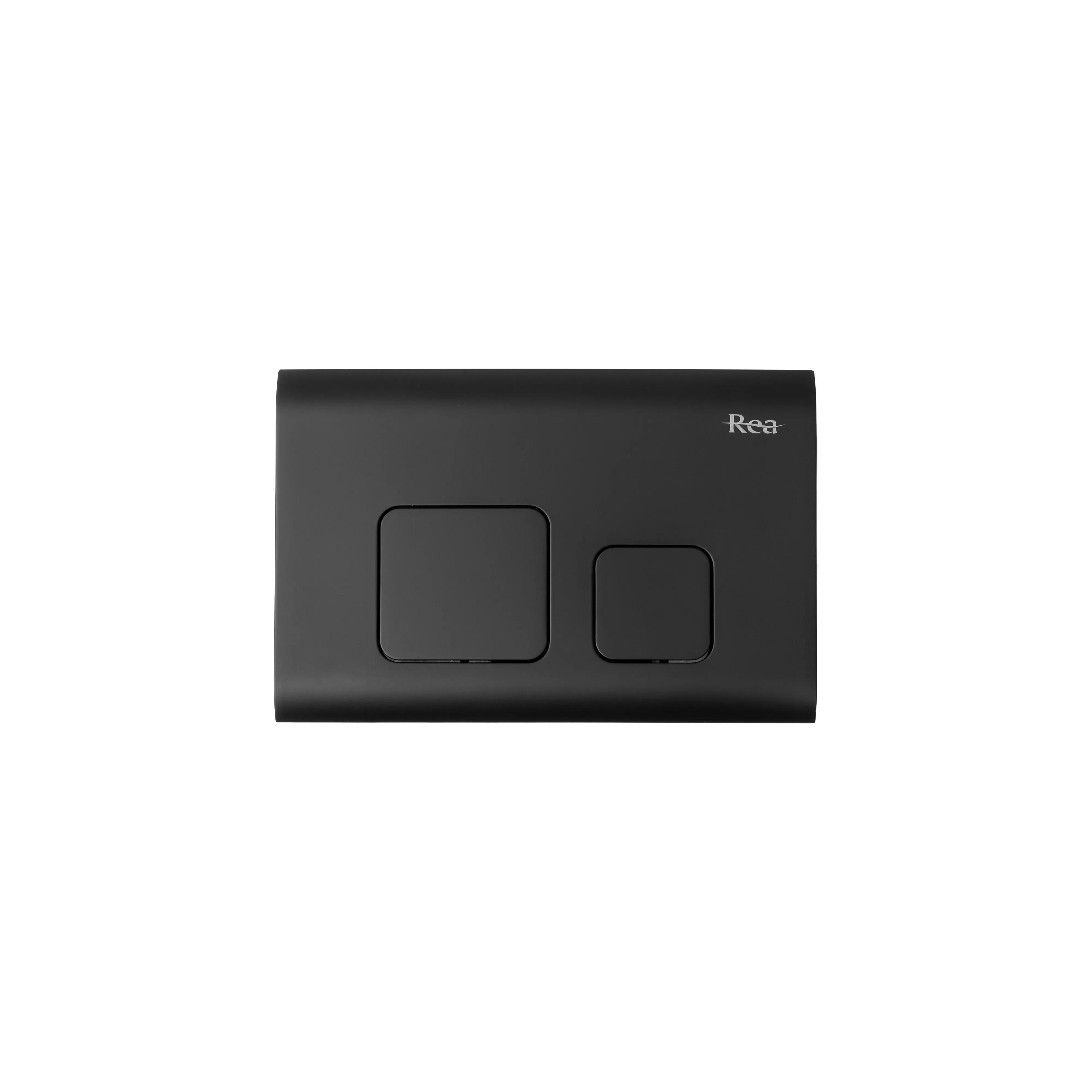 Vorwandelement mit Knopf F Black