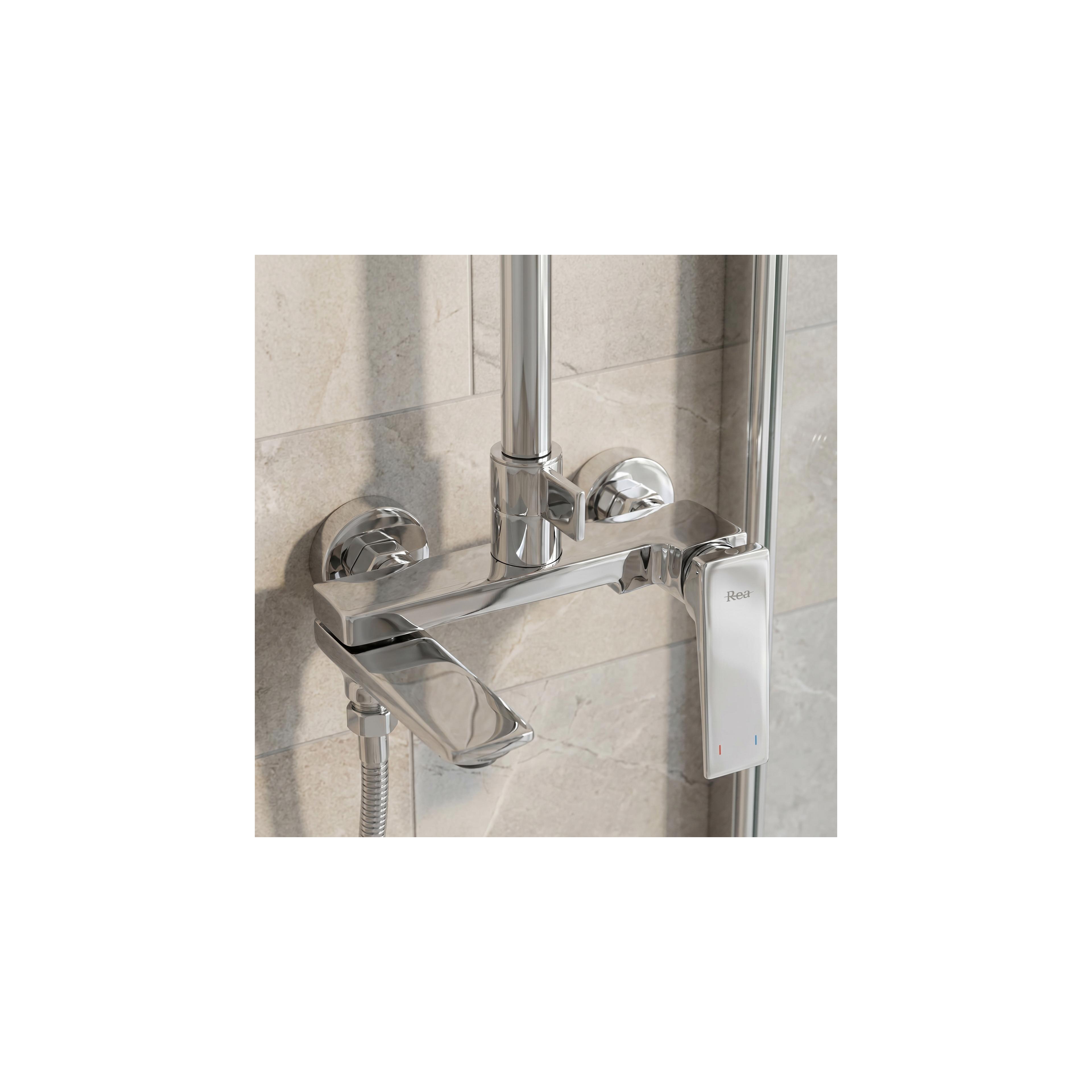 Shower set Rea Prime Chrome