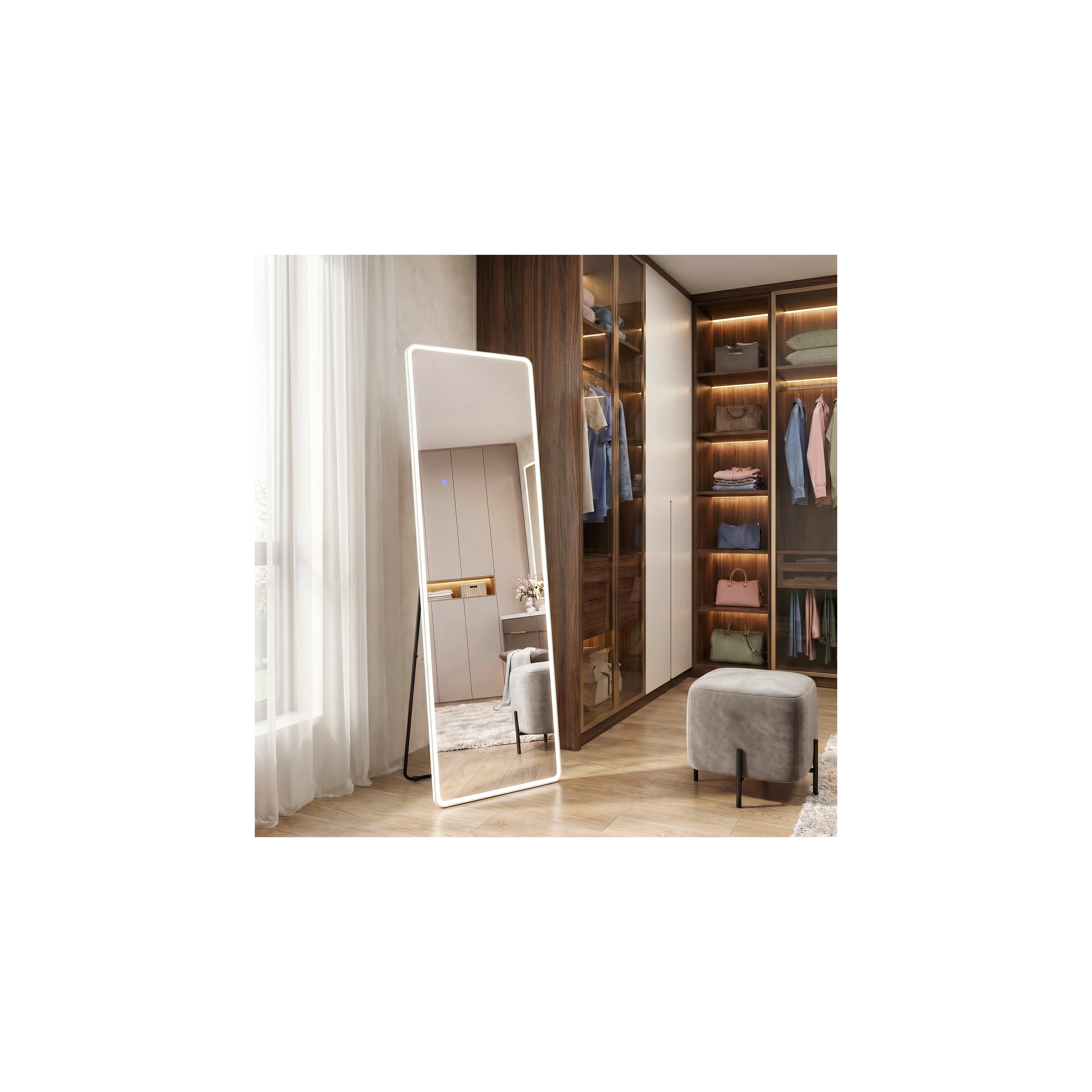 LUSTRO LED Classico 50x160cm Białe