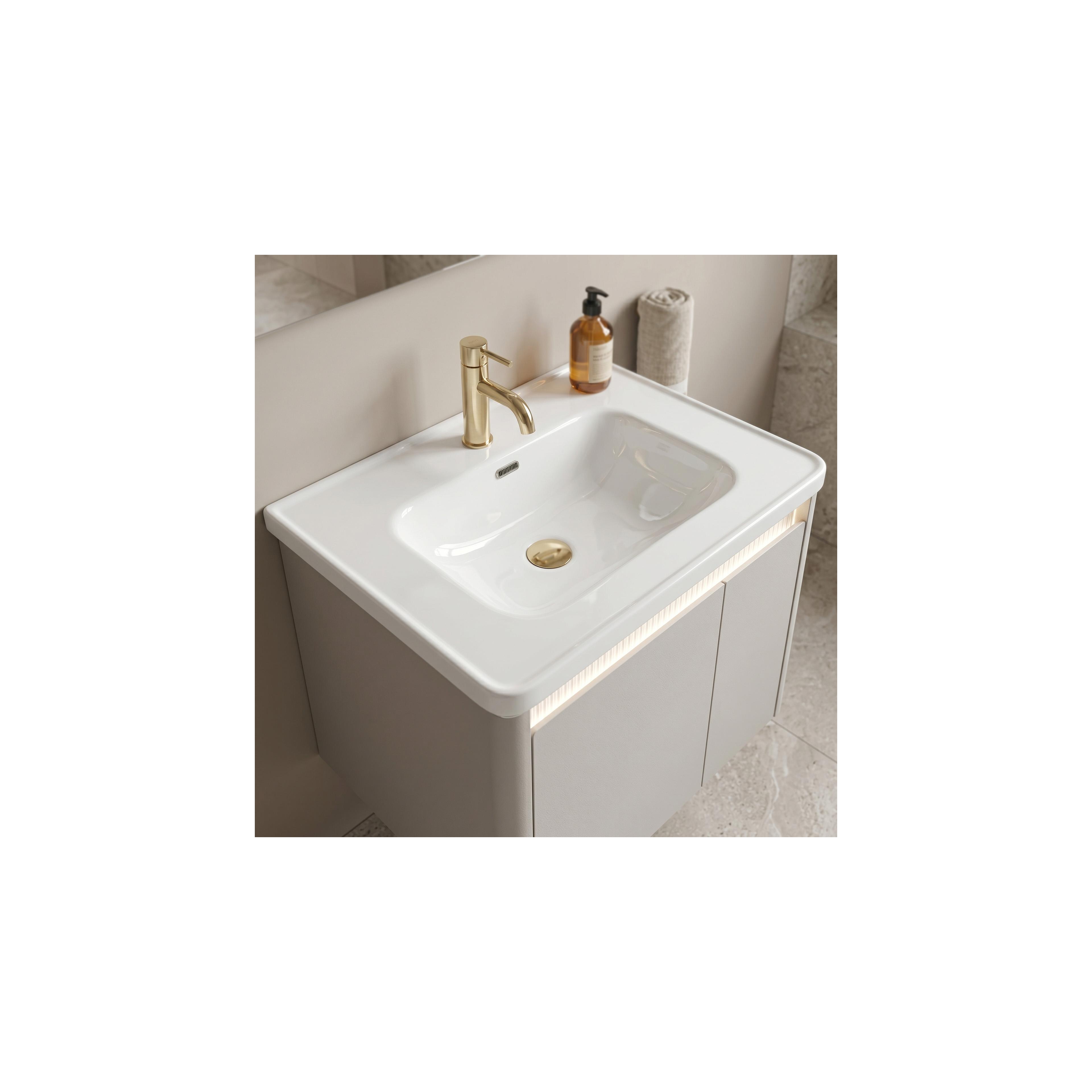Set kupaonskog namještaja s umivaonikom DE07-60 Beige 60CM