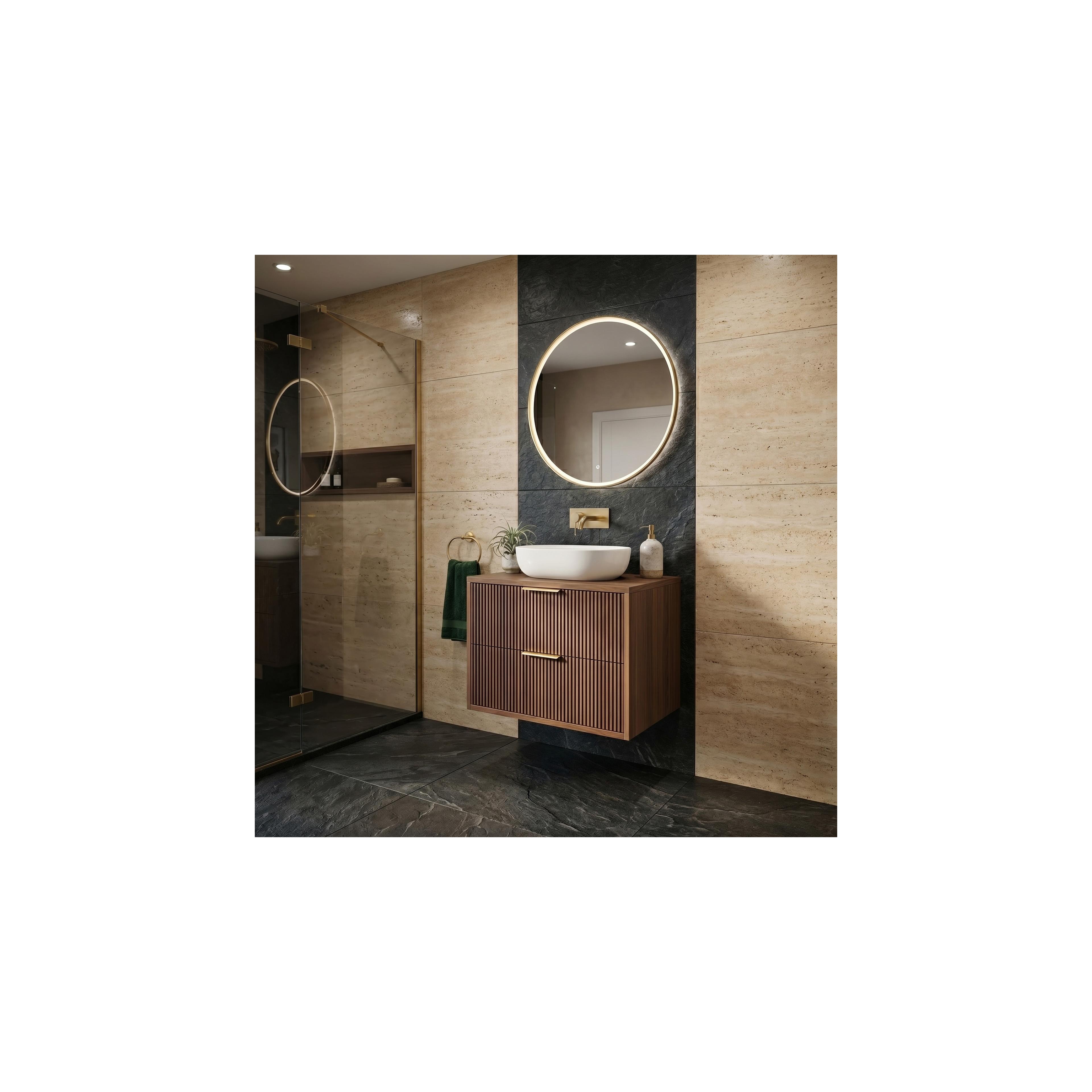 Waschtischunterschrank Rea Mono 60cm Brown
