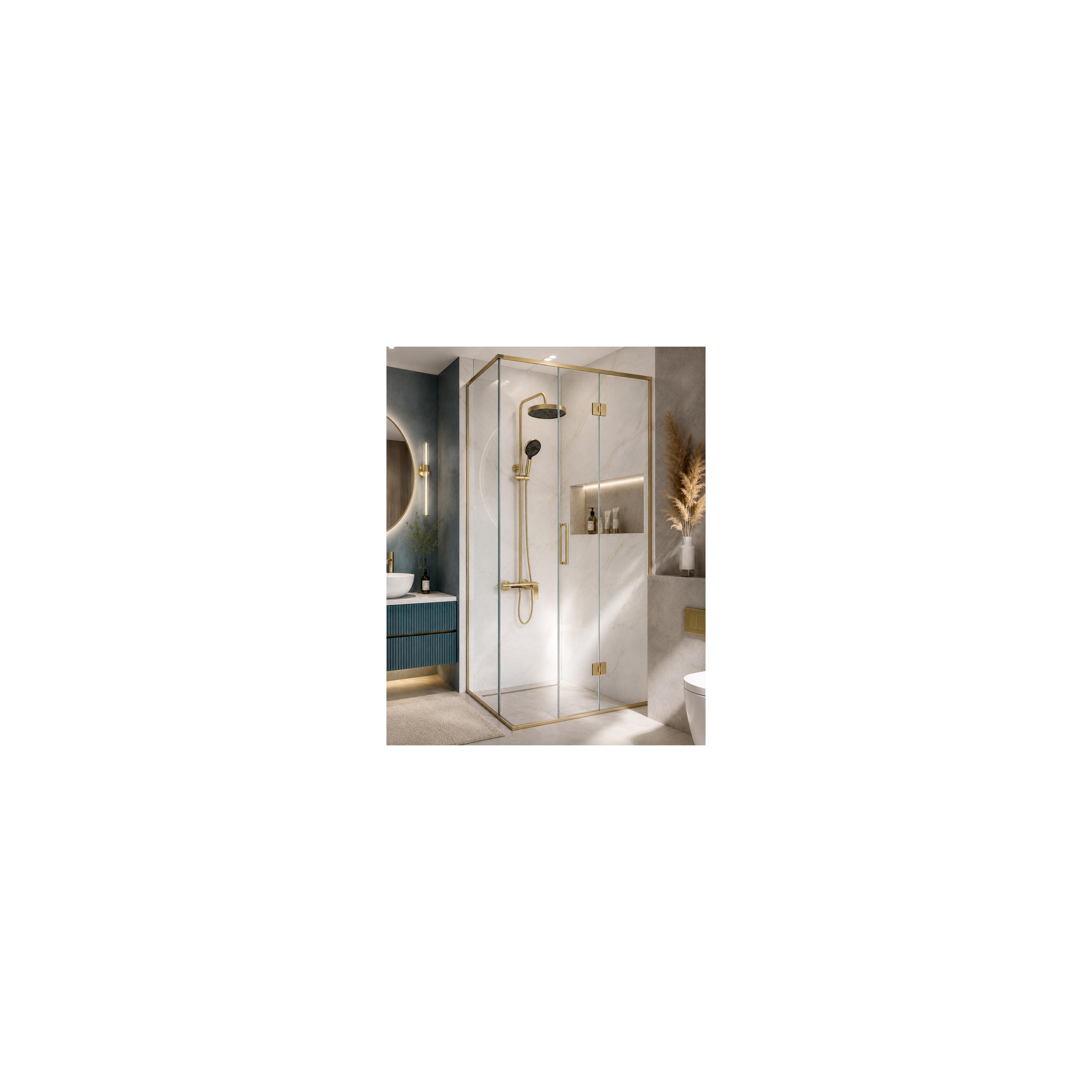 Duschgarnitur Rea Vision Brush Gold