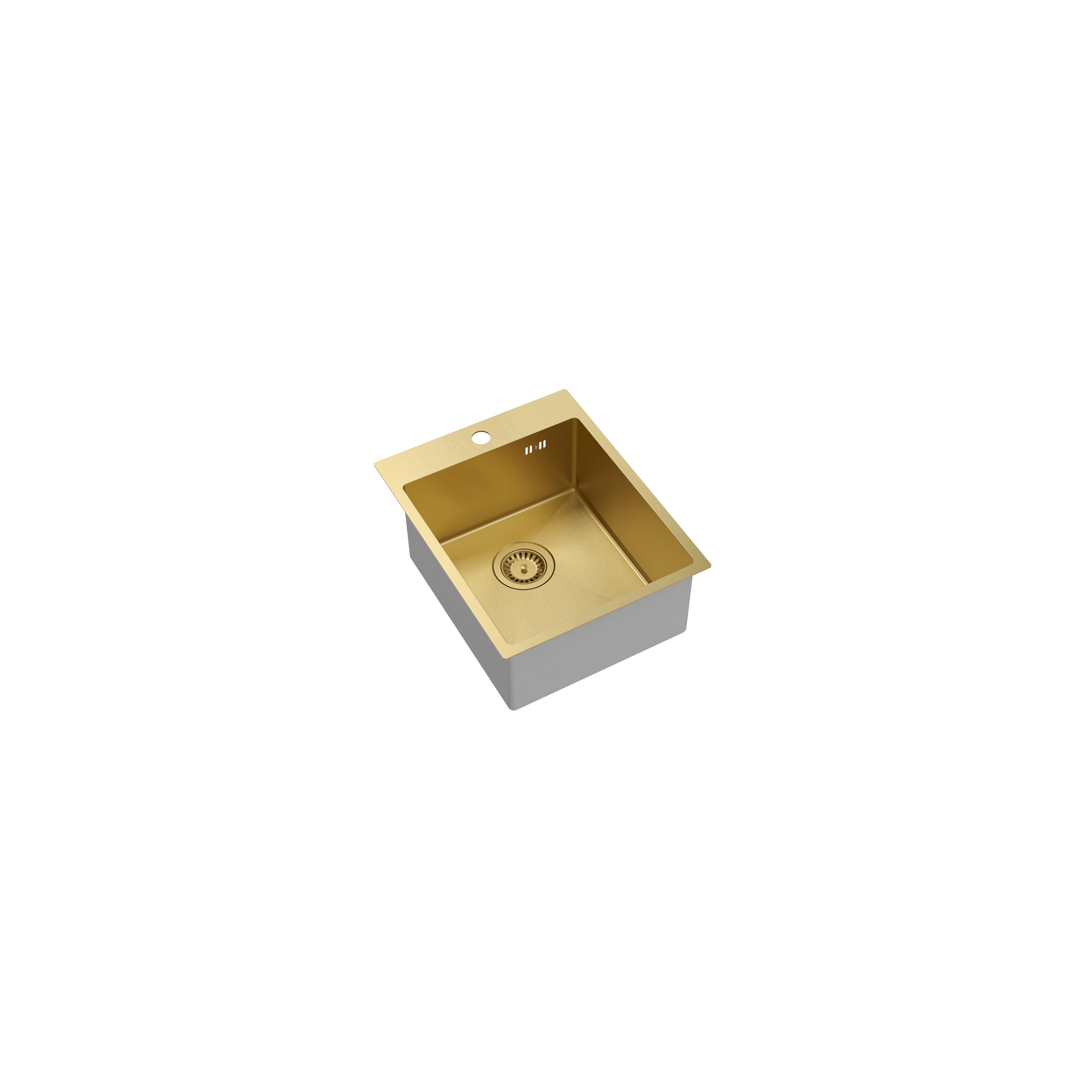 Edelstahlspüle RUSSEL 90 GOLD