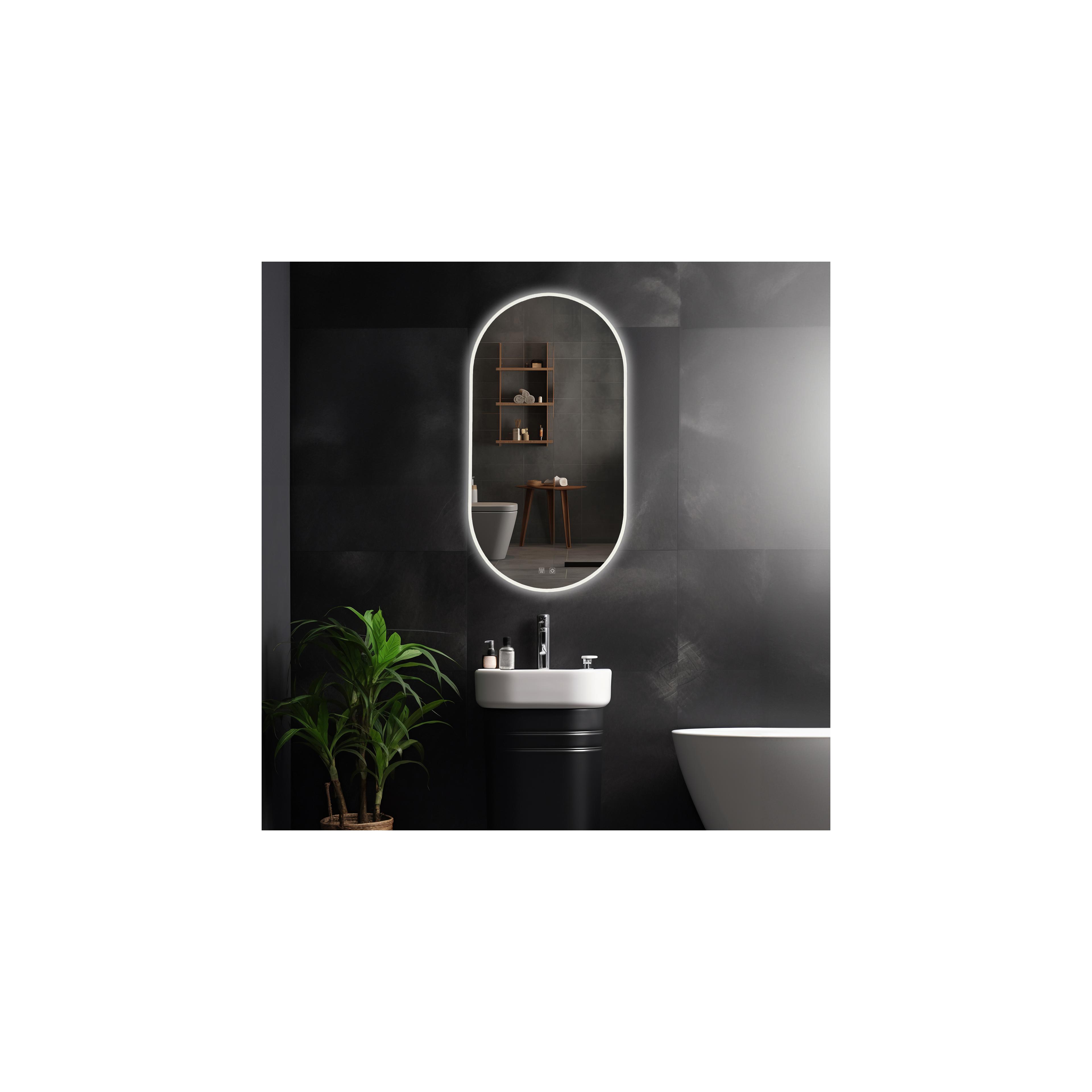 Mirror LED EGj 50x90 cm
