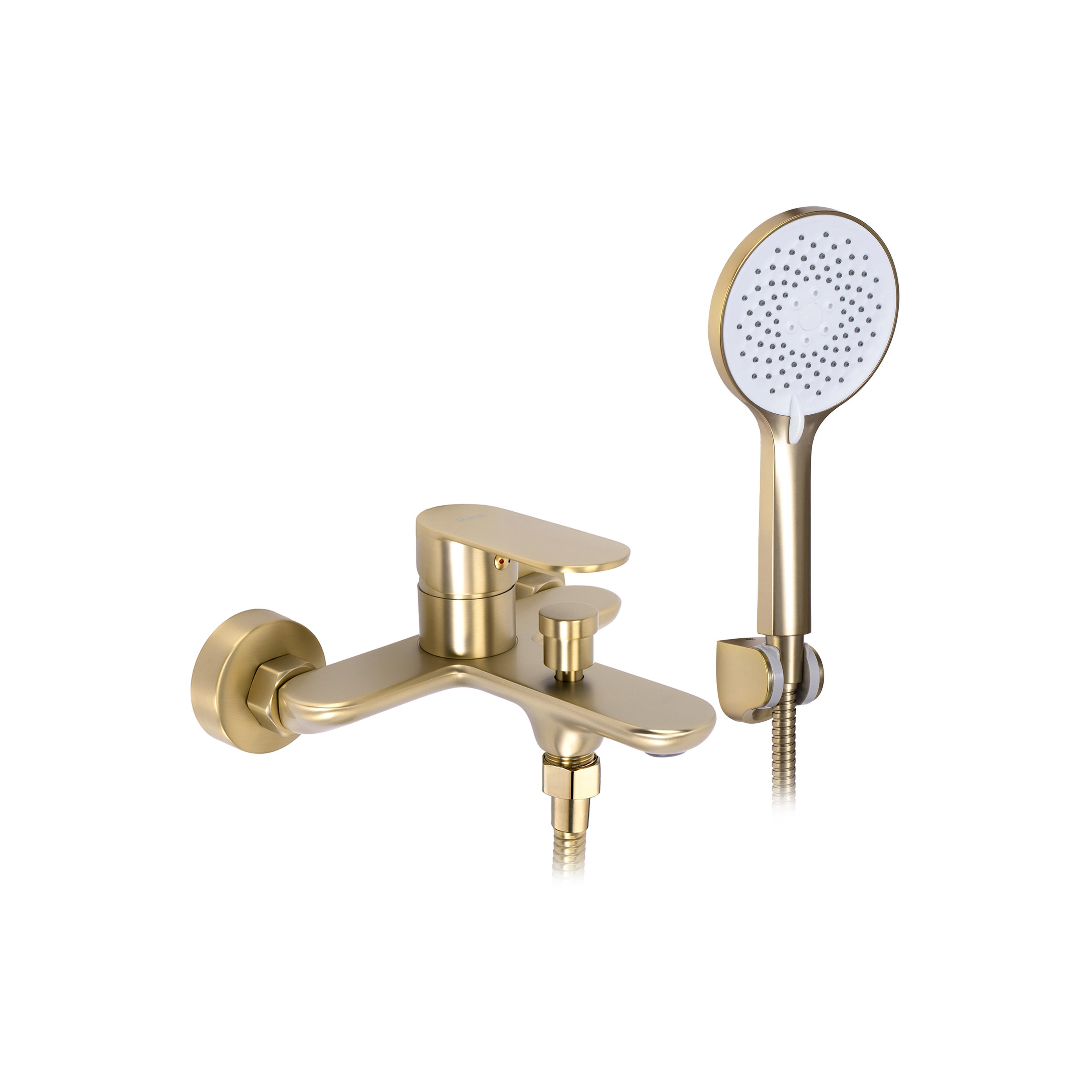 Wannenarmatur REA DROP Brush Gold