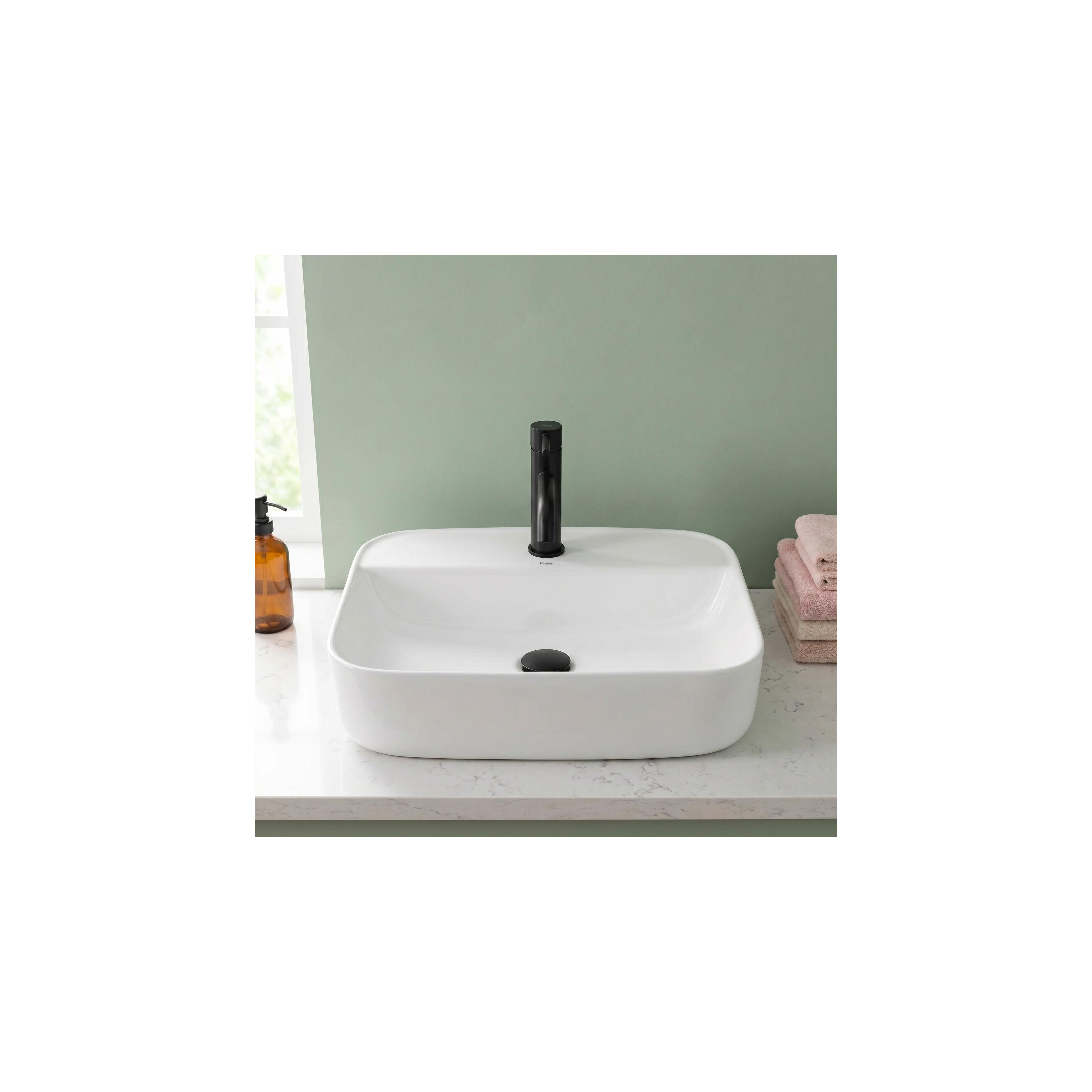 Aufsatzwaschbecken Rea Martina white