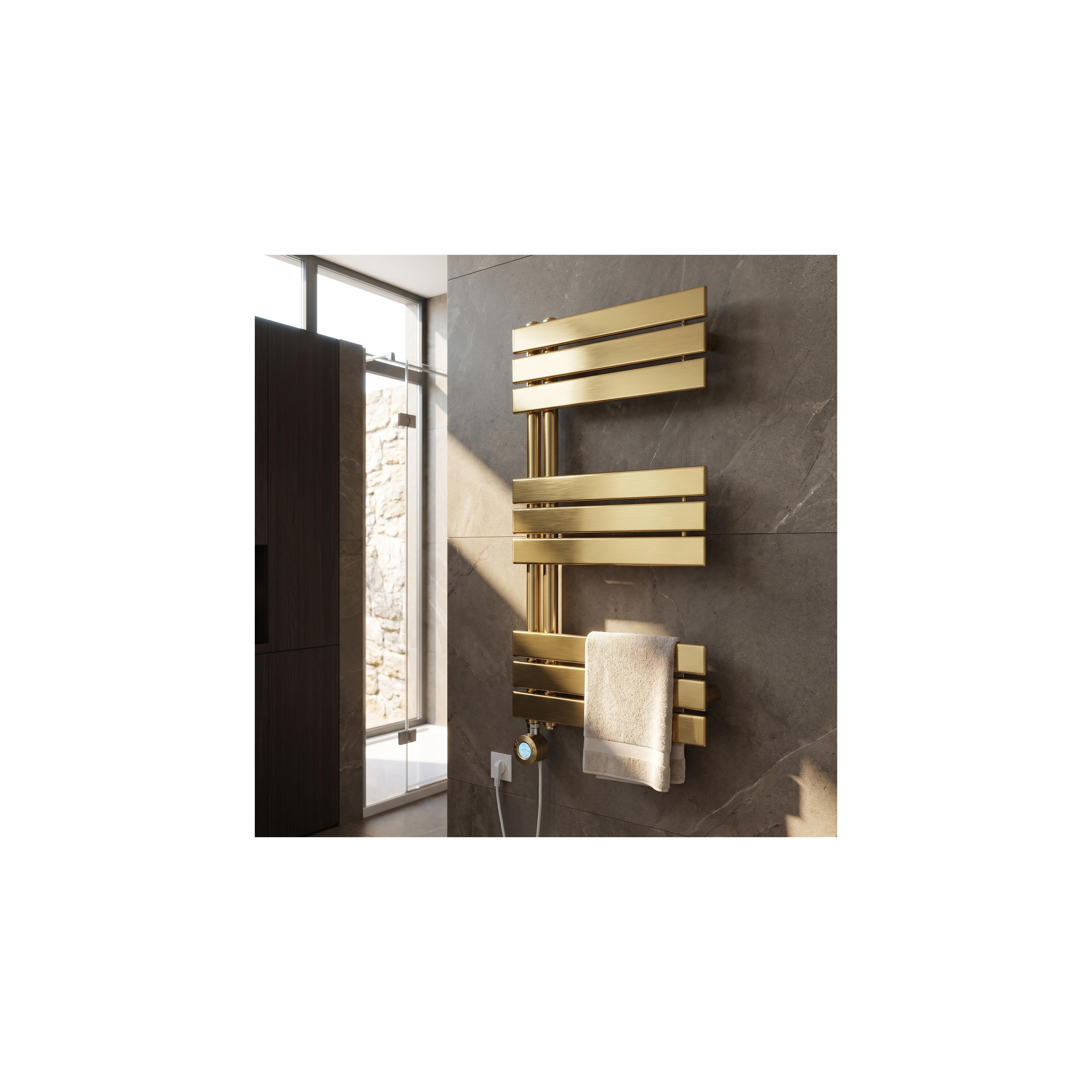 Electric Radiator Rea Marvo 90x50cm Brush Gold