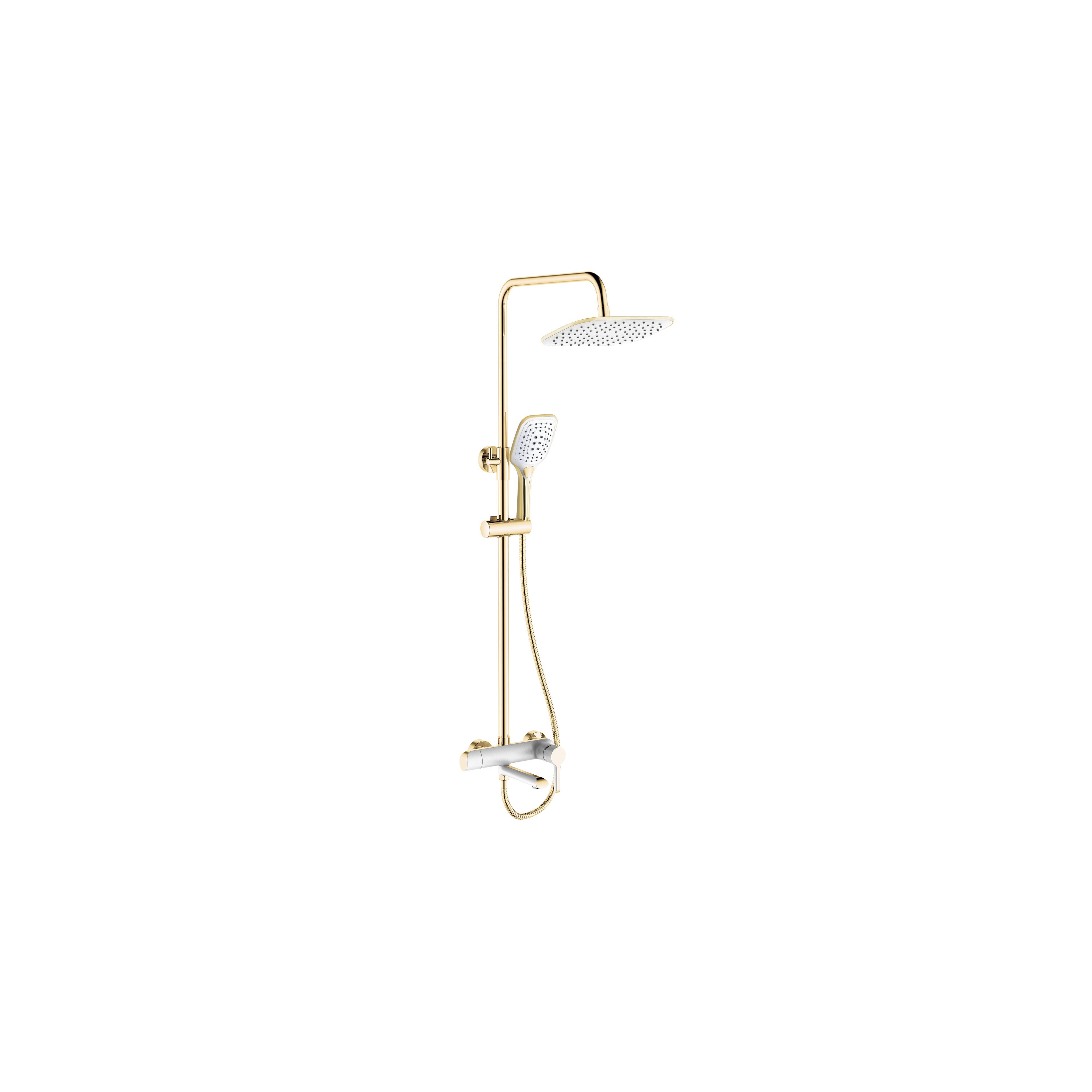 Duschgarnitur REA MELIA  WHITE GOLD