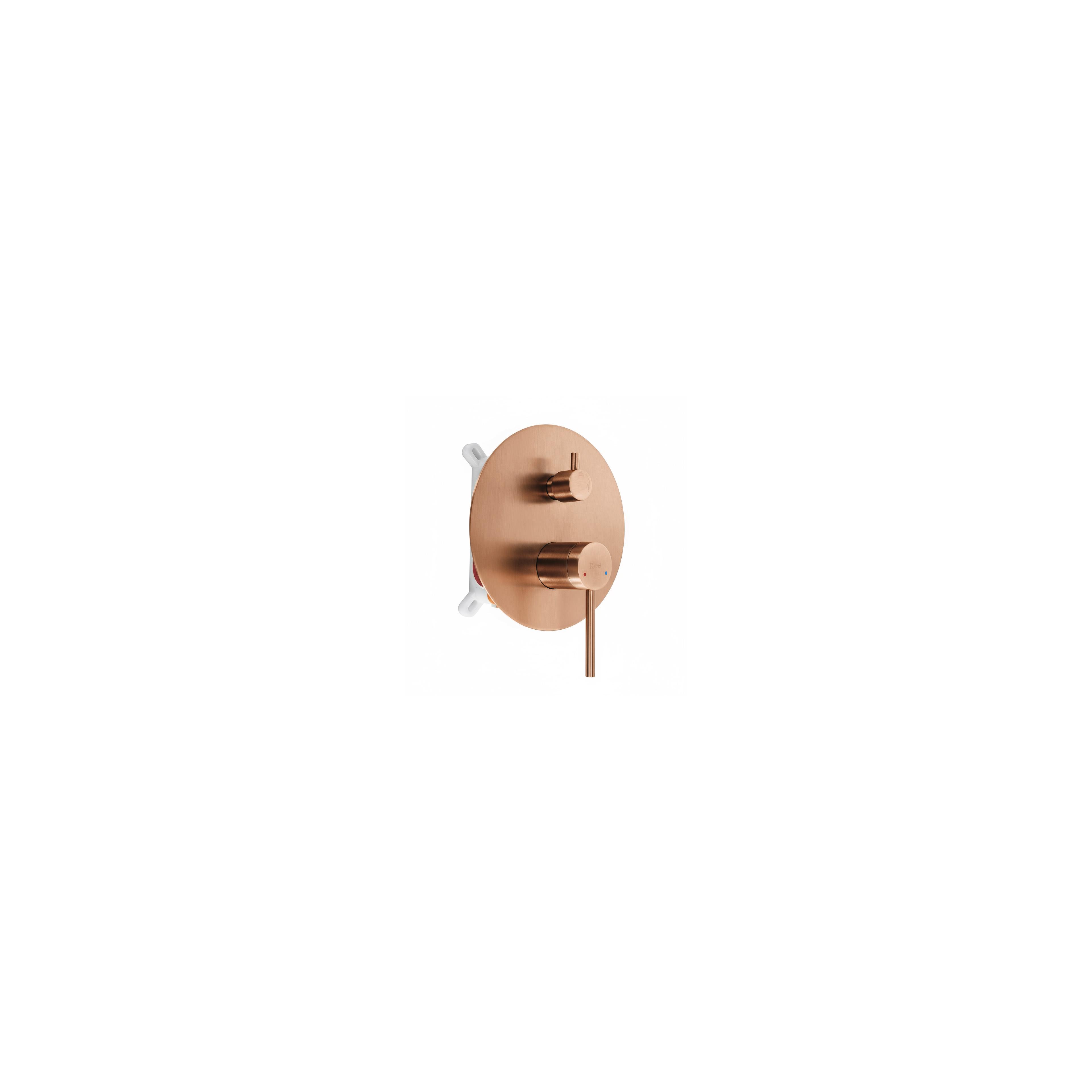 Unterputz Duschset Rea Foss Clif Brush Copper + BOX