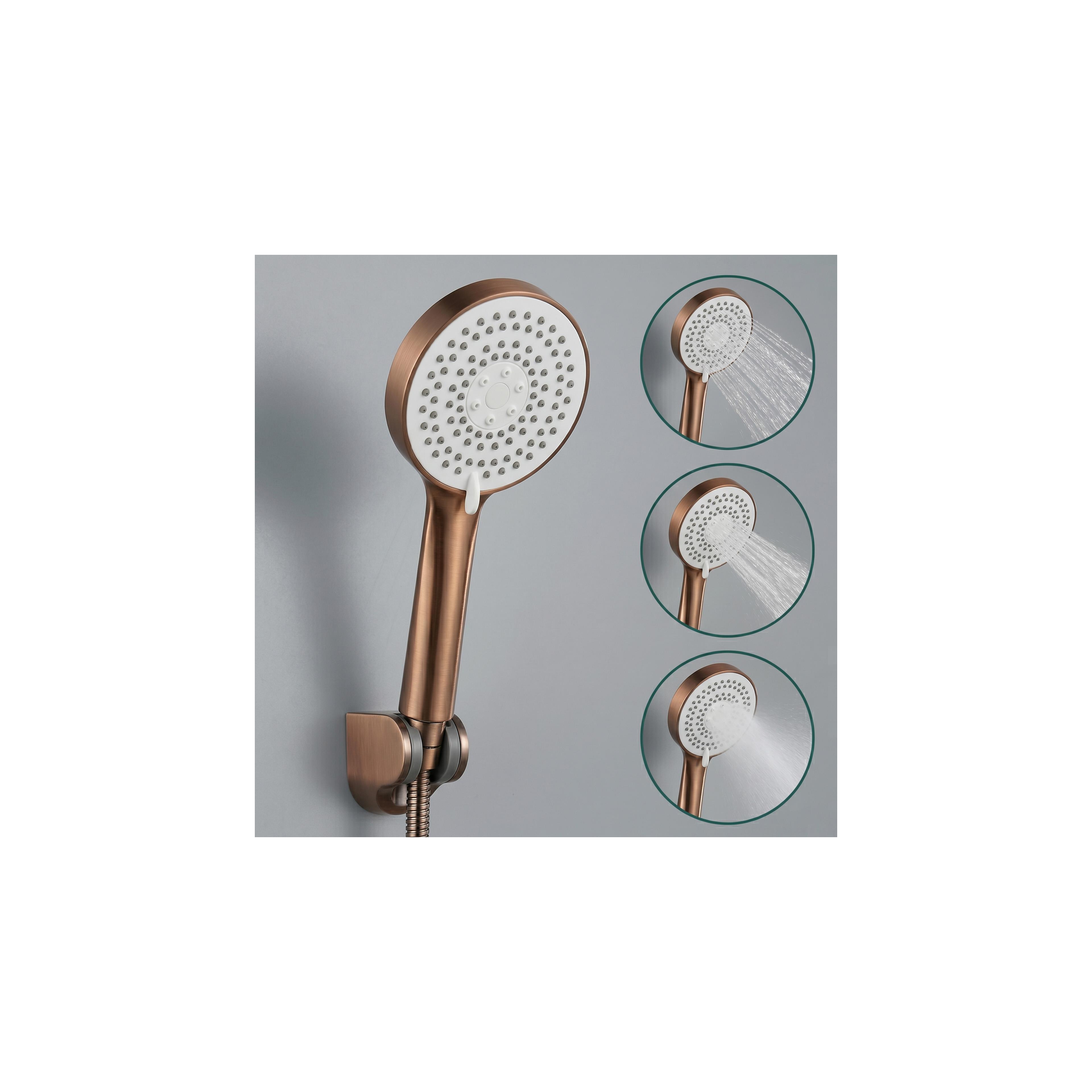 Душ слушалка Rea JS-019 BRUSH COPPER