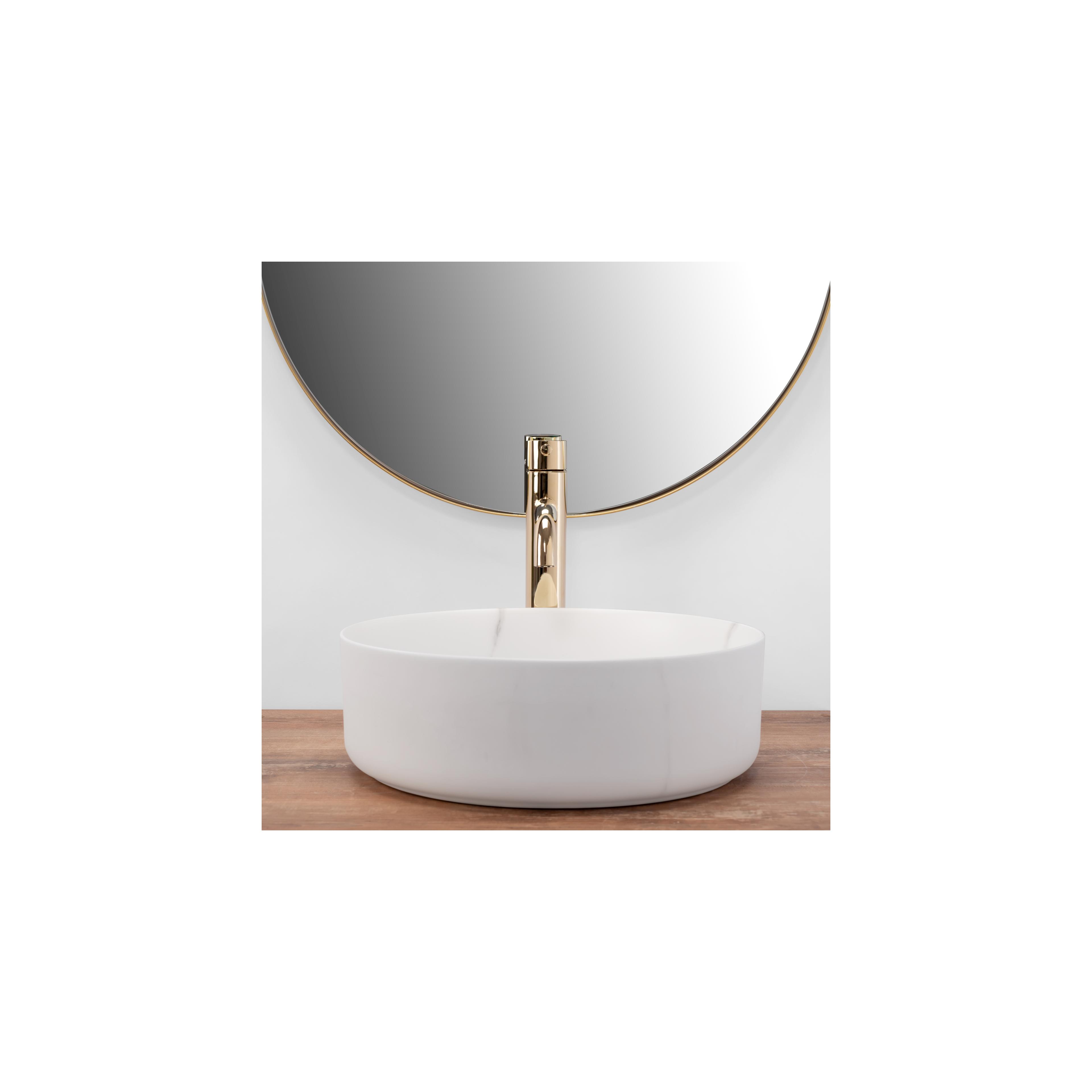 Aufsatzwaschbecken Rea Sami Marble Mat