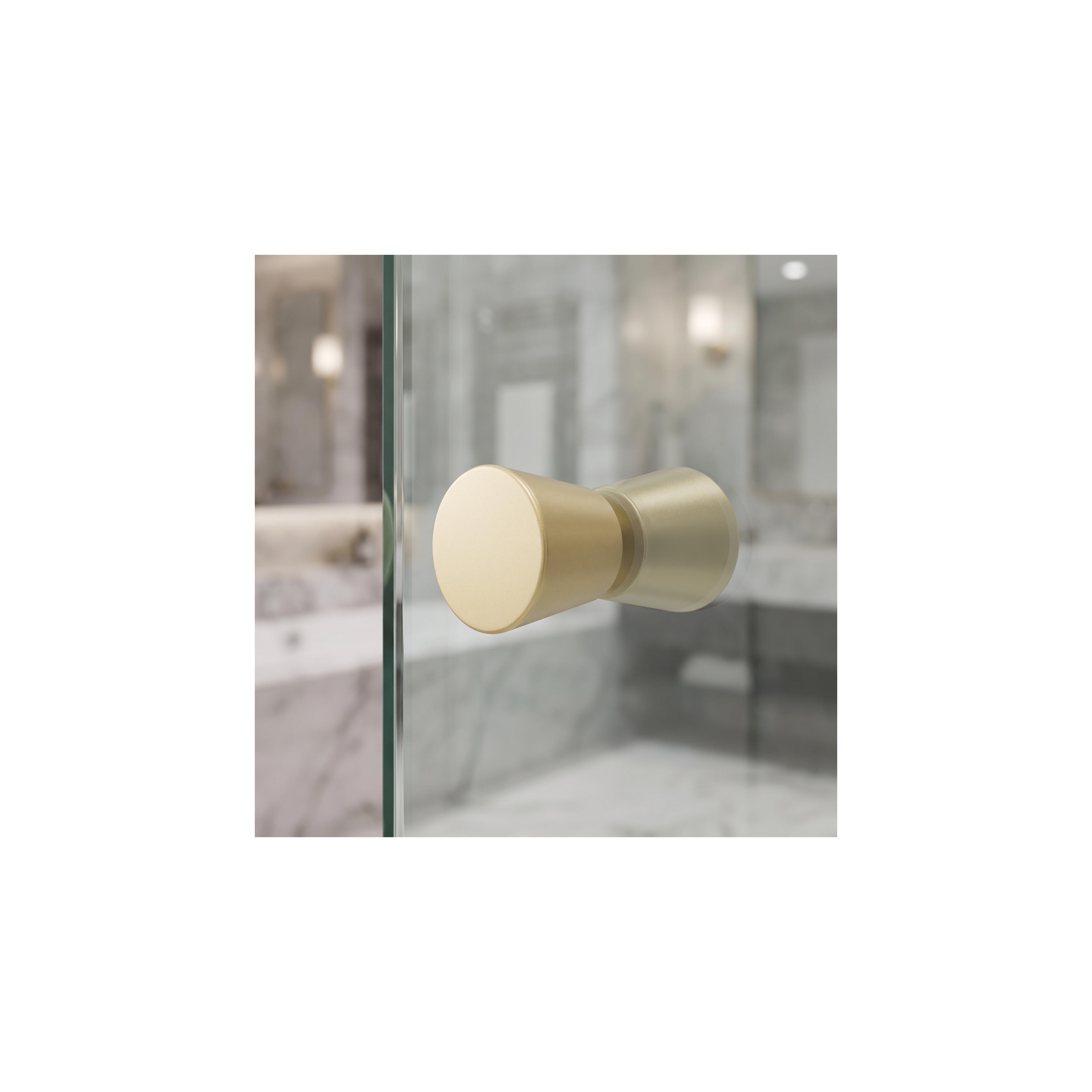 Shower door handle Rea 03 Brushed Gold