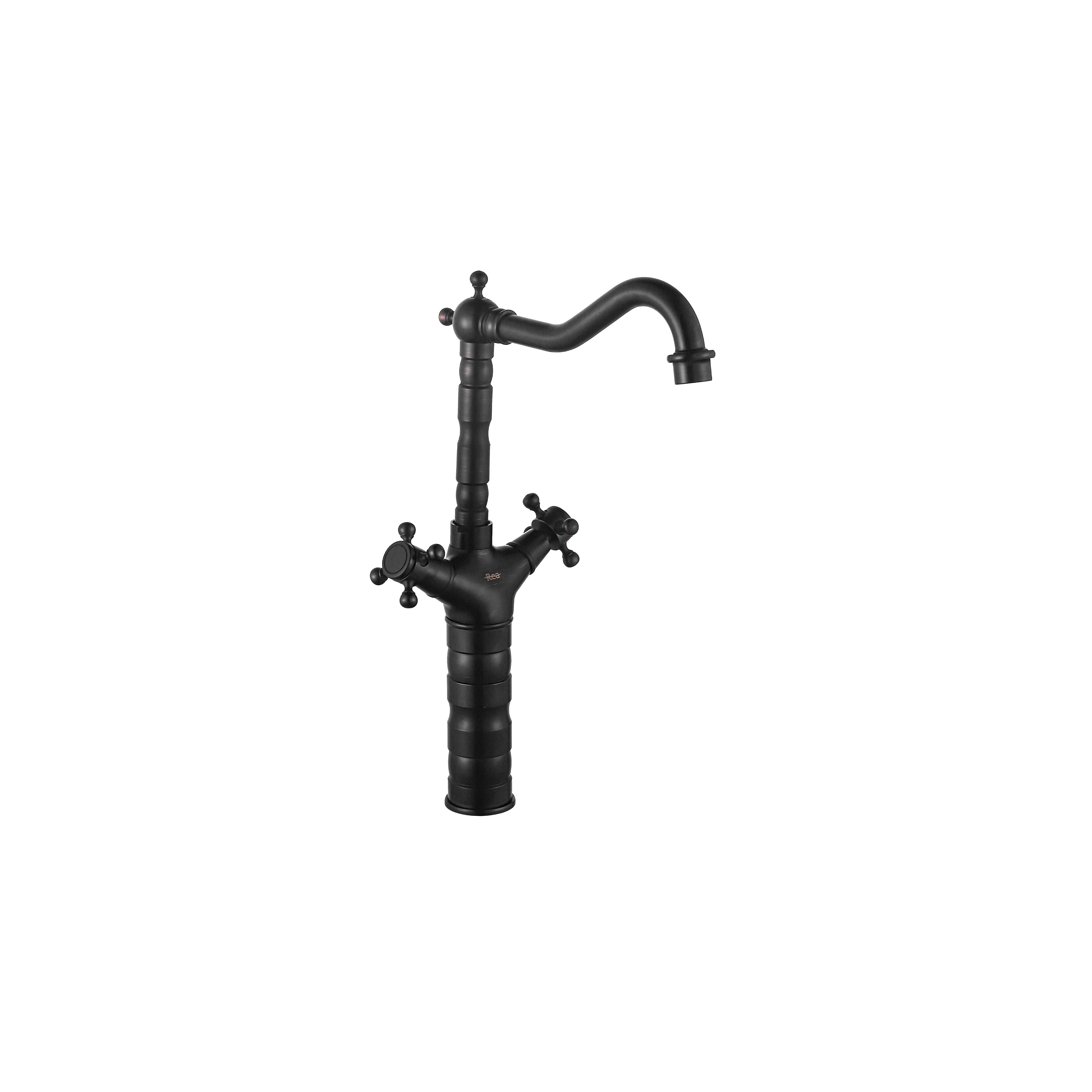 Waschbeckenarmatur Rea Rustico Old Black