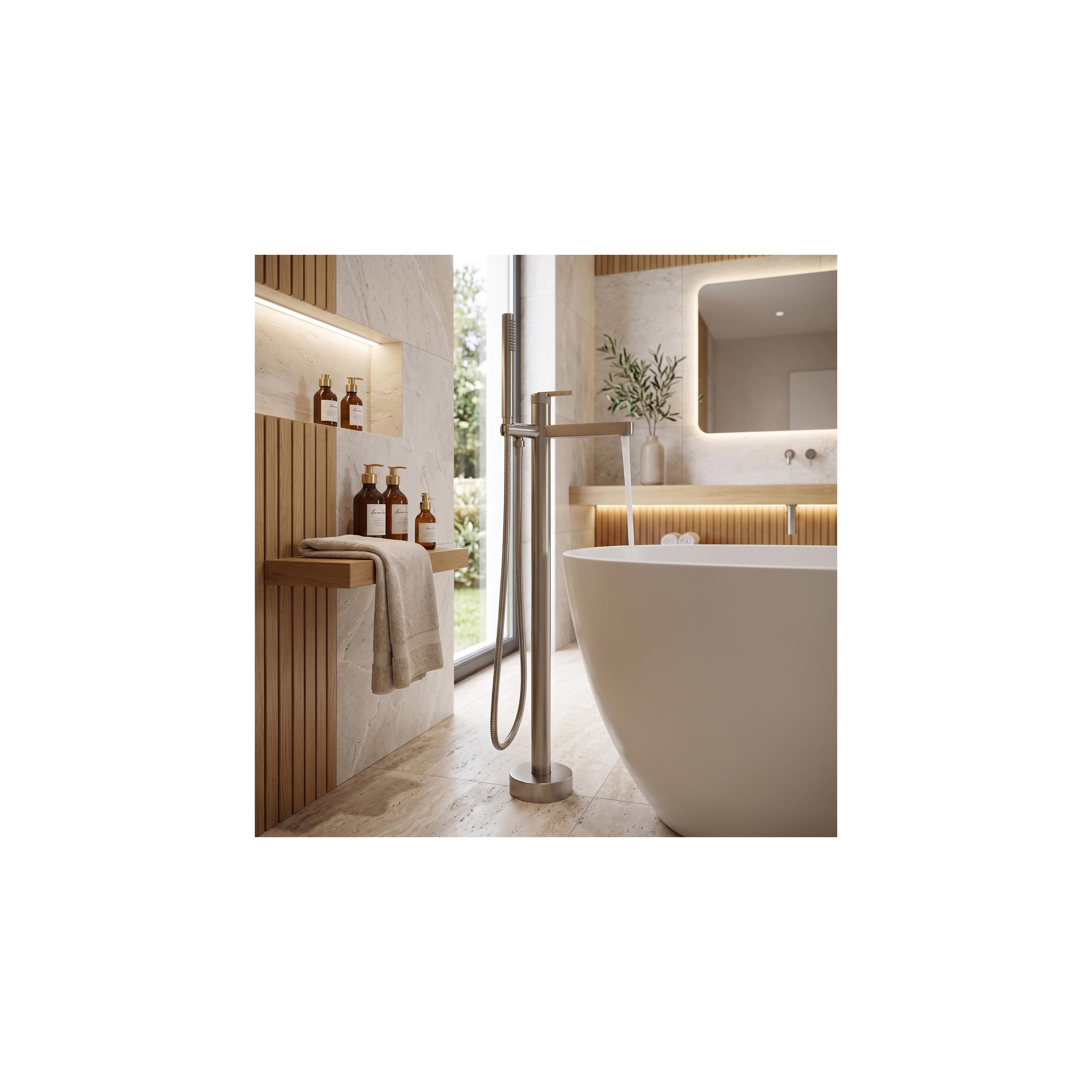 Free-standing faucet Rea Grace Brush Nickel