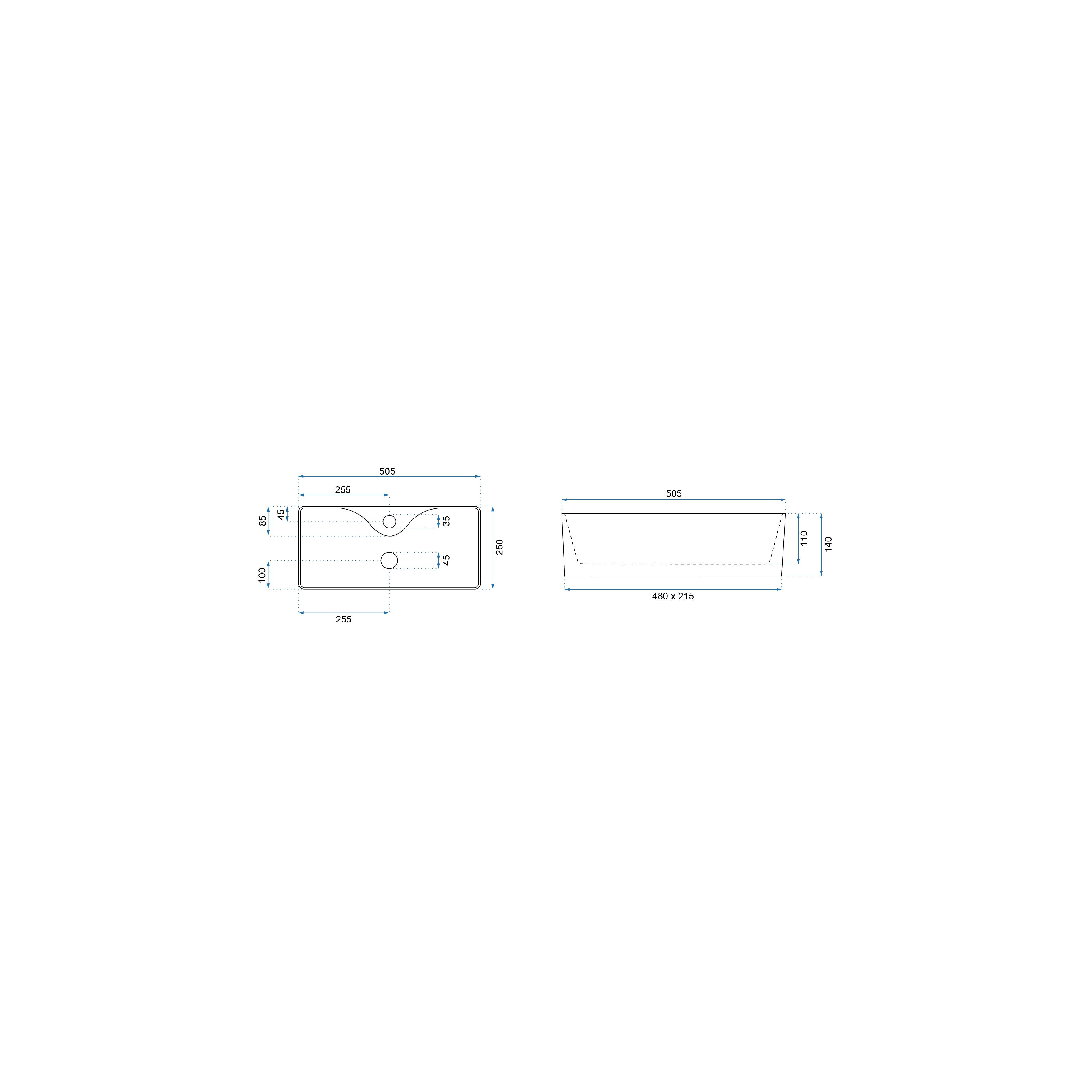 Countertop Basin Rea Mery