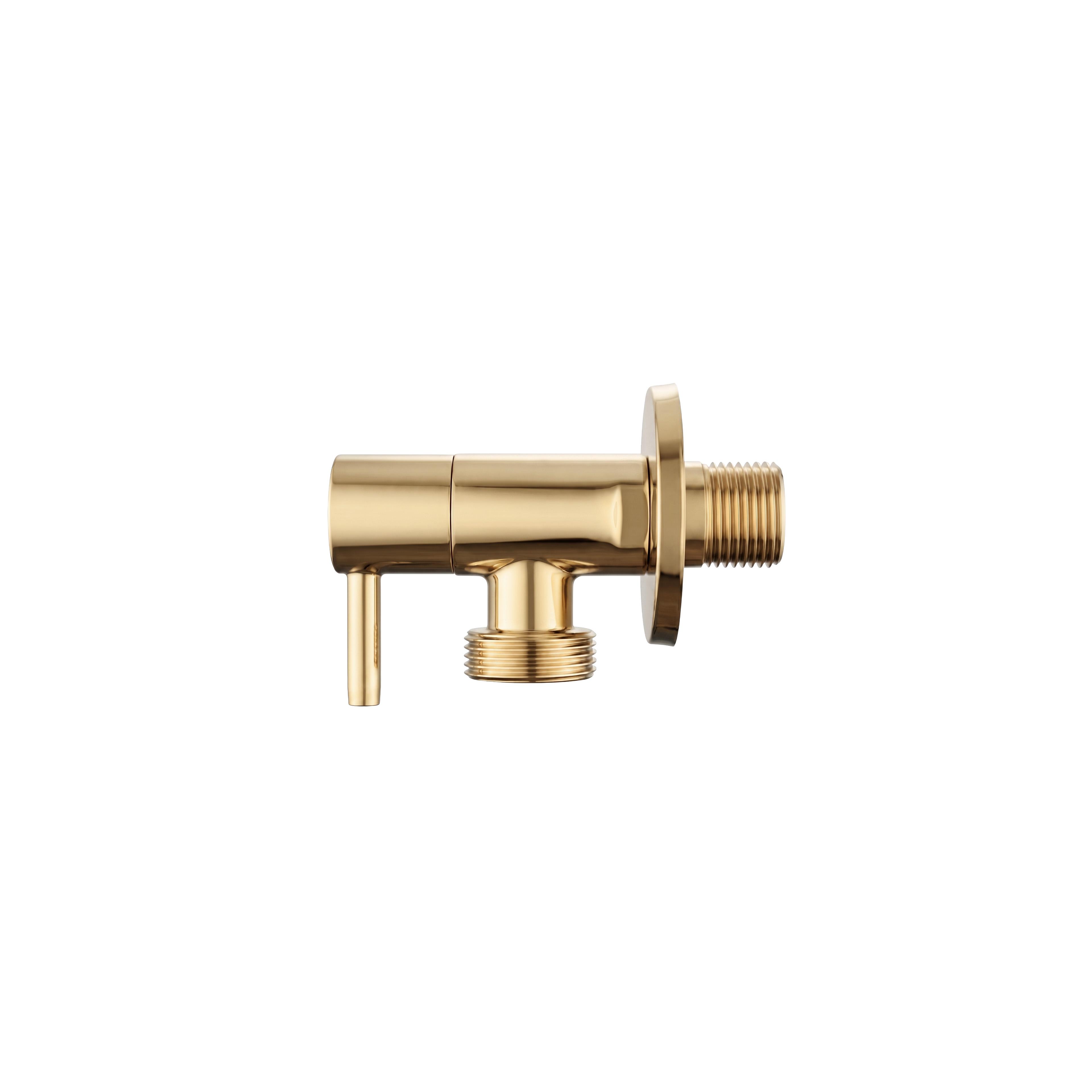 Ъглов вентил 1/2" x 3/4" Gold