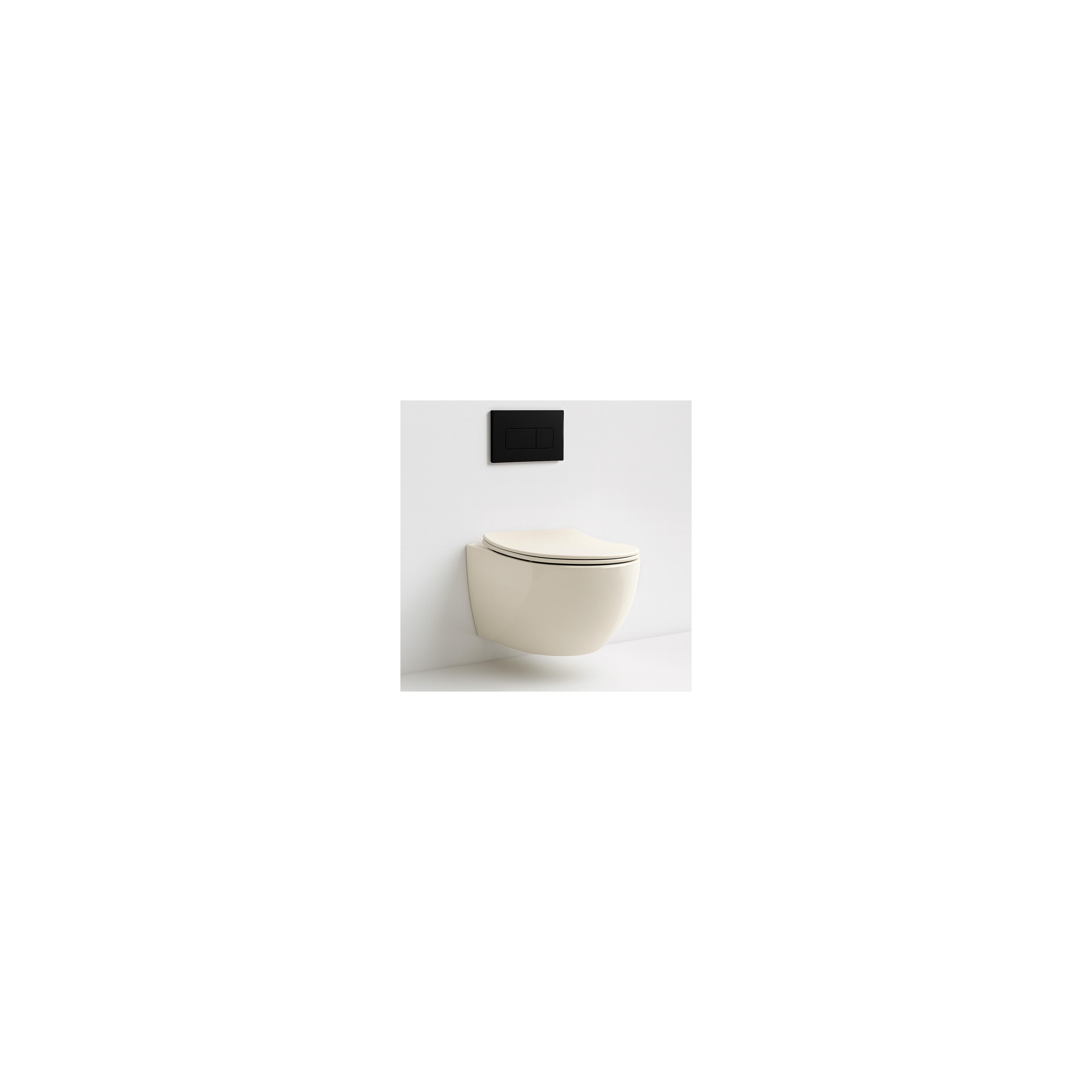 toilet bowl REA Carlo Mini Rimless Ecru