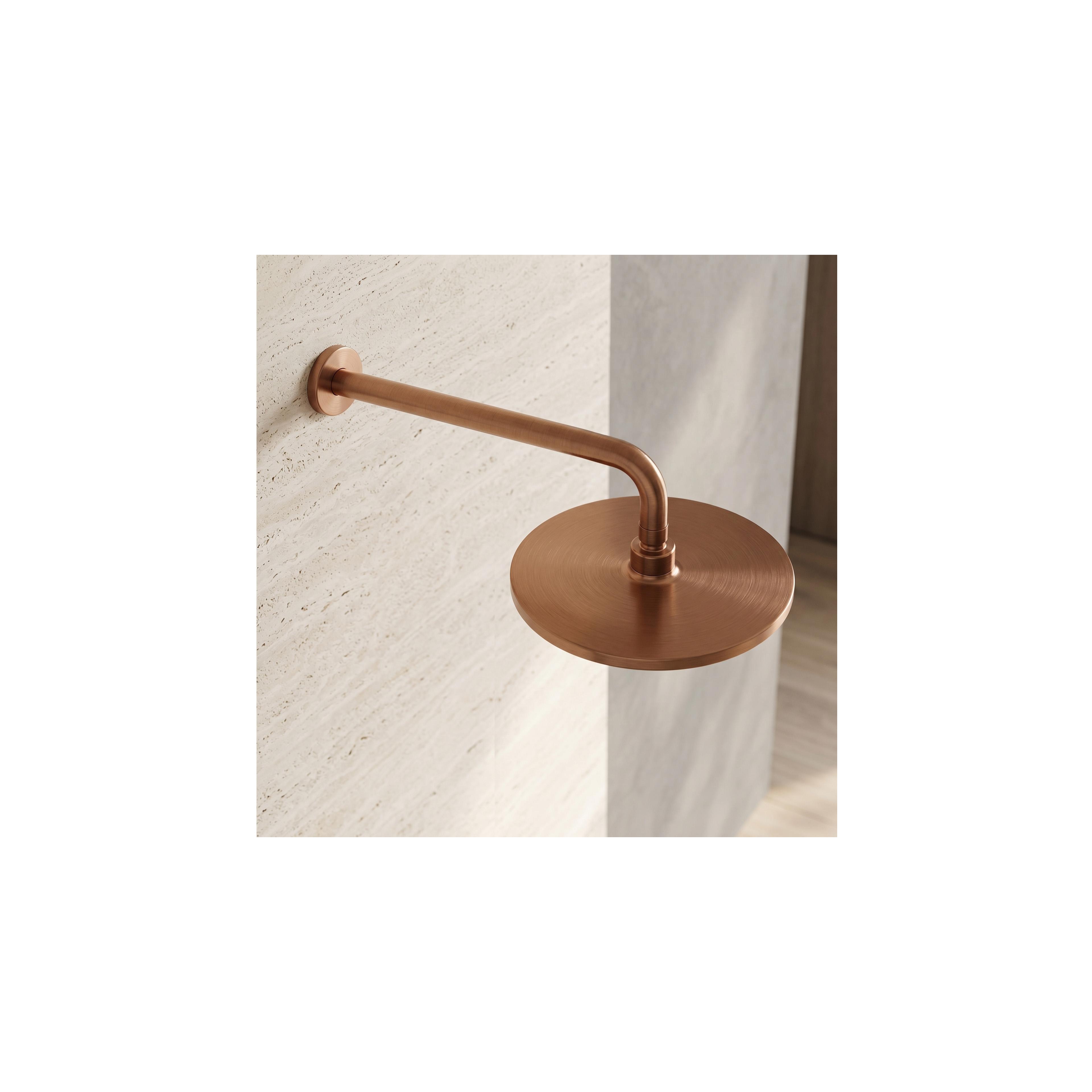 Okrugla tuš ruža REA JS-021BRG Brush Copper